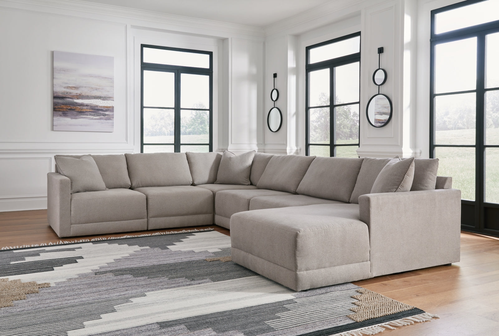 Katany 5-Piece Sectional with Ottoman