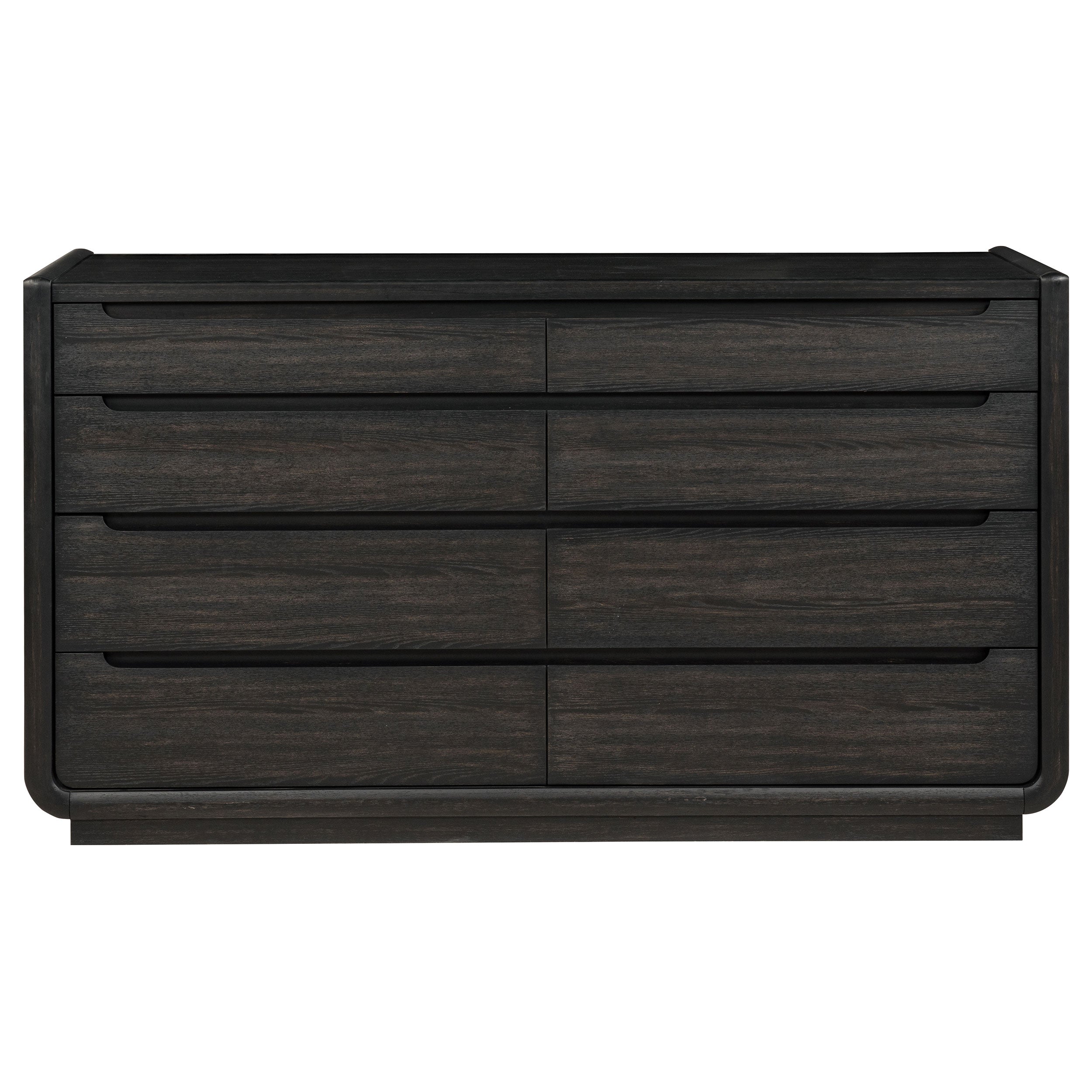 Leandro 8-drawer Bedroom Dresser Cabinet Burnished Black