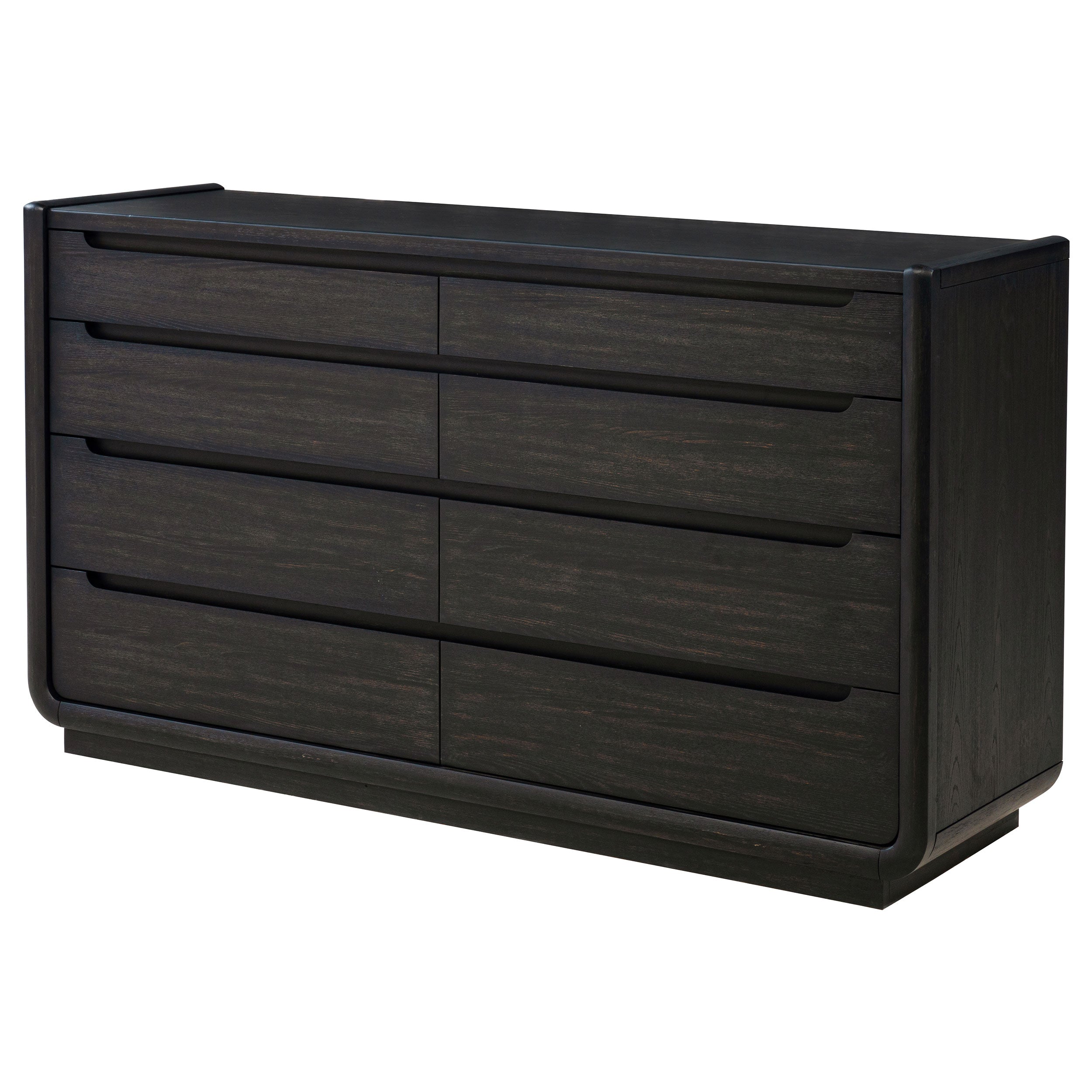 Leandro 8-drawer Bedroom Dresser Cabinet Burnished Black