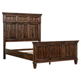 Avenue California King Panel Bed Weathered Burnished Brown image