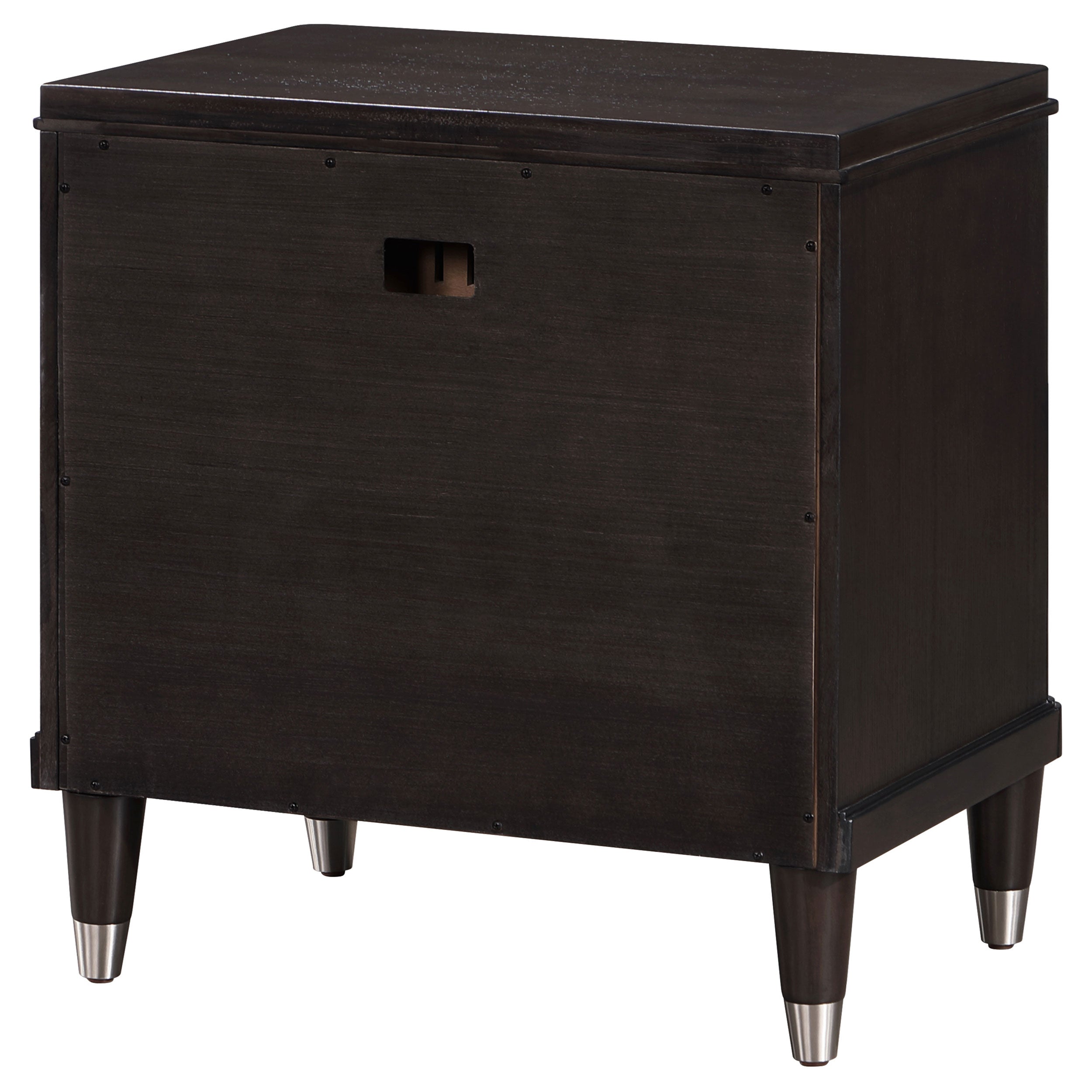 Emberlyn 2-drawer Nightstand Bedside Table Brown