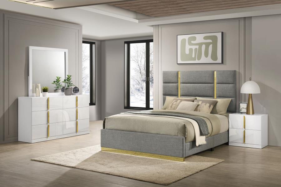 Ines Bedroom Set and High Gloss