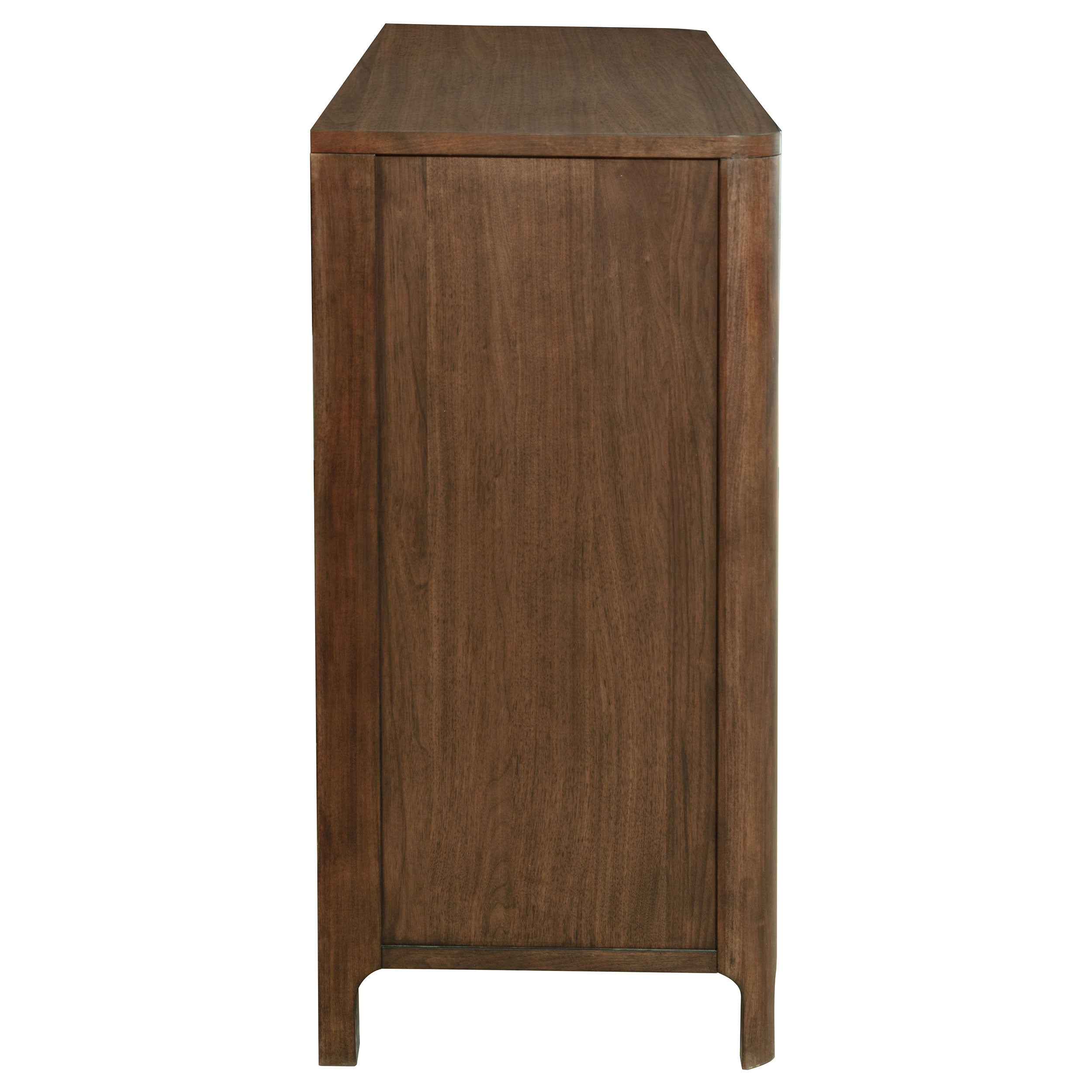 Maderia 8-drawer Dresser and Mirror Walnut