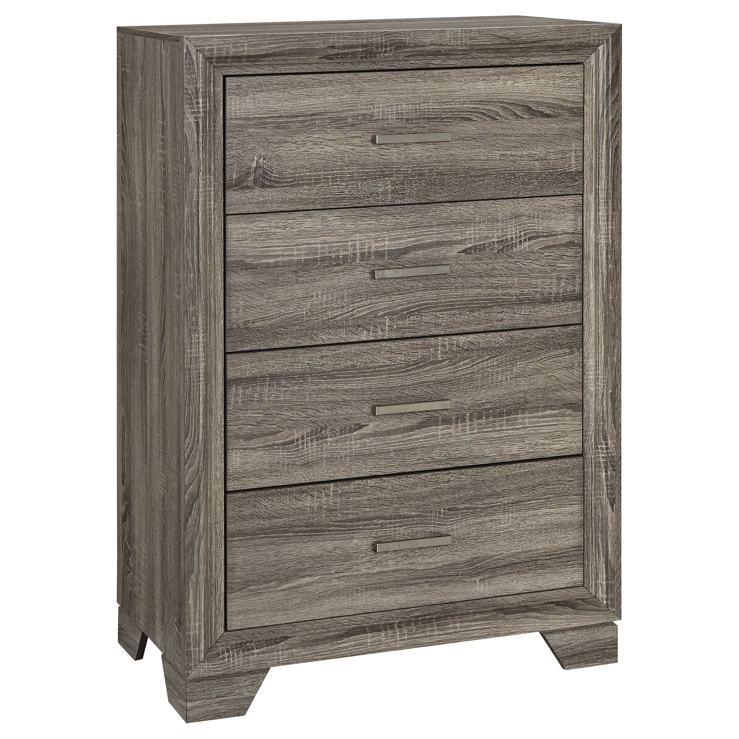 Wright Bedroom Set Brown Oak