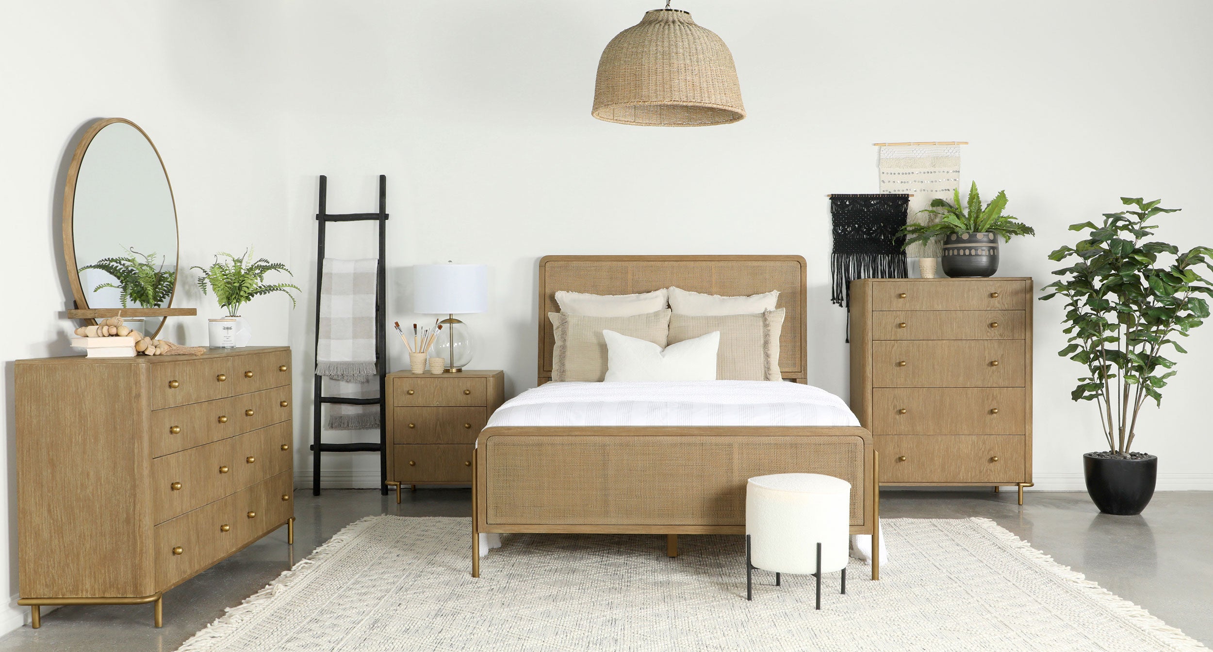 Arini 8-drawer Dresser with Mirror