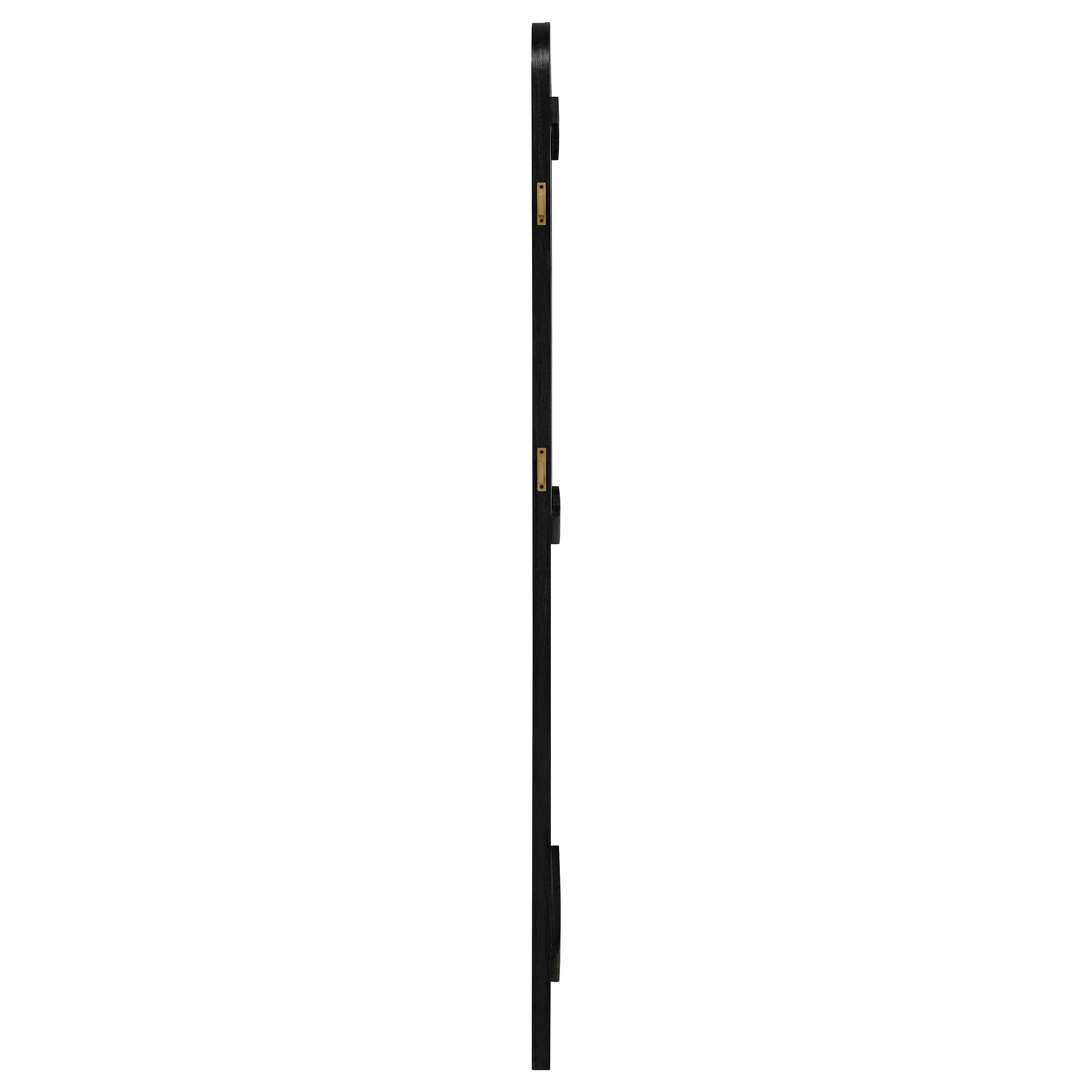 Arini Cane Weave Full Length Standing Floor Mirror