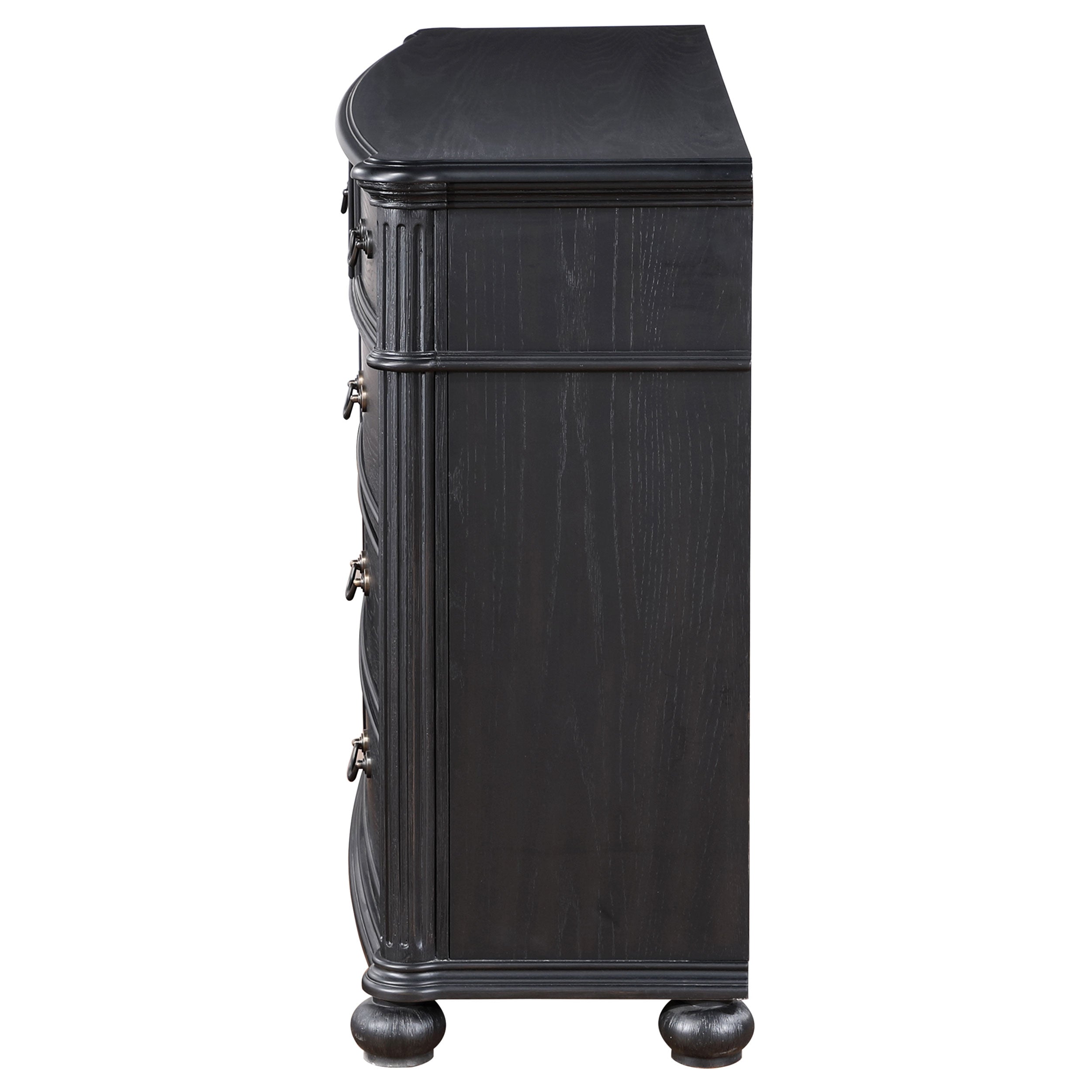 Celina 9-drawer Bedroom Dresser with Mirror Black