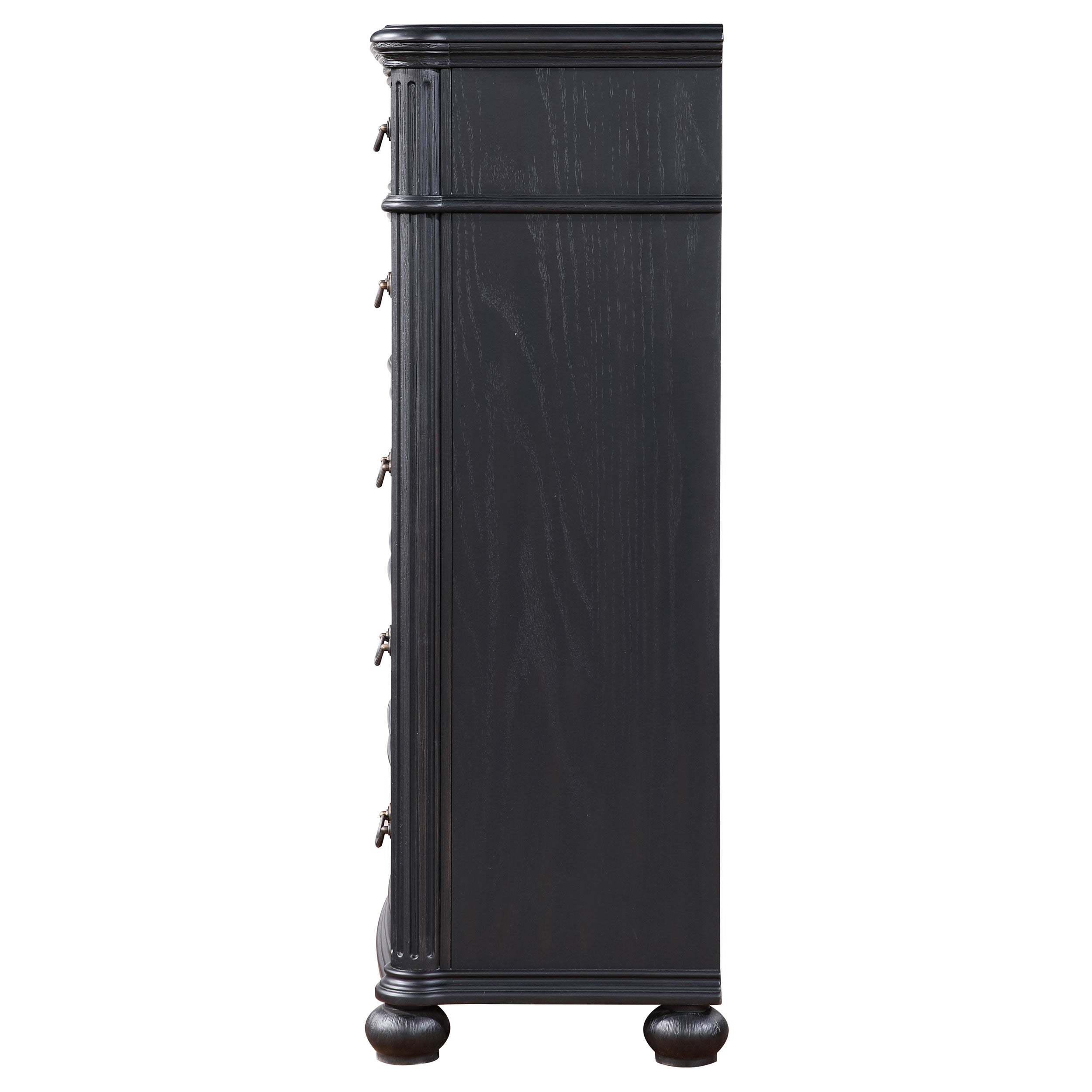 Celina 5-drawer Bedroom Chest Black