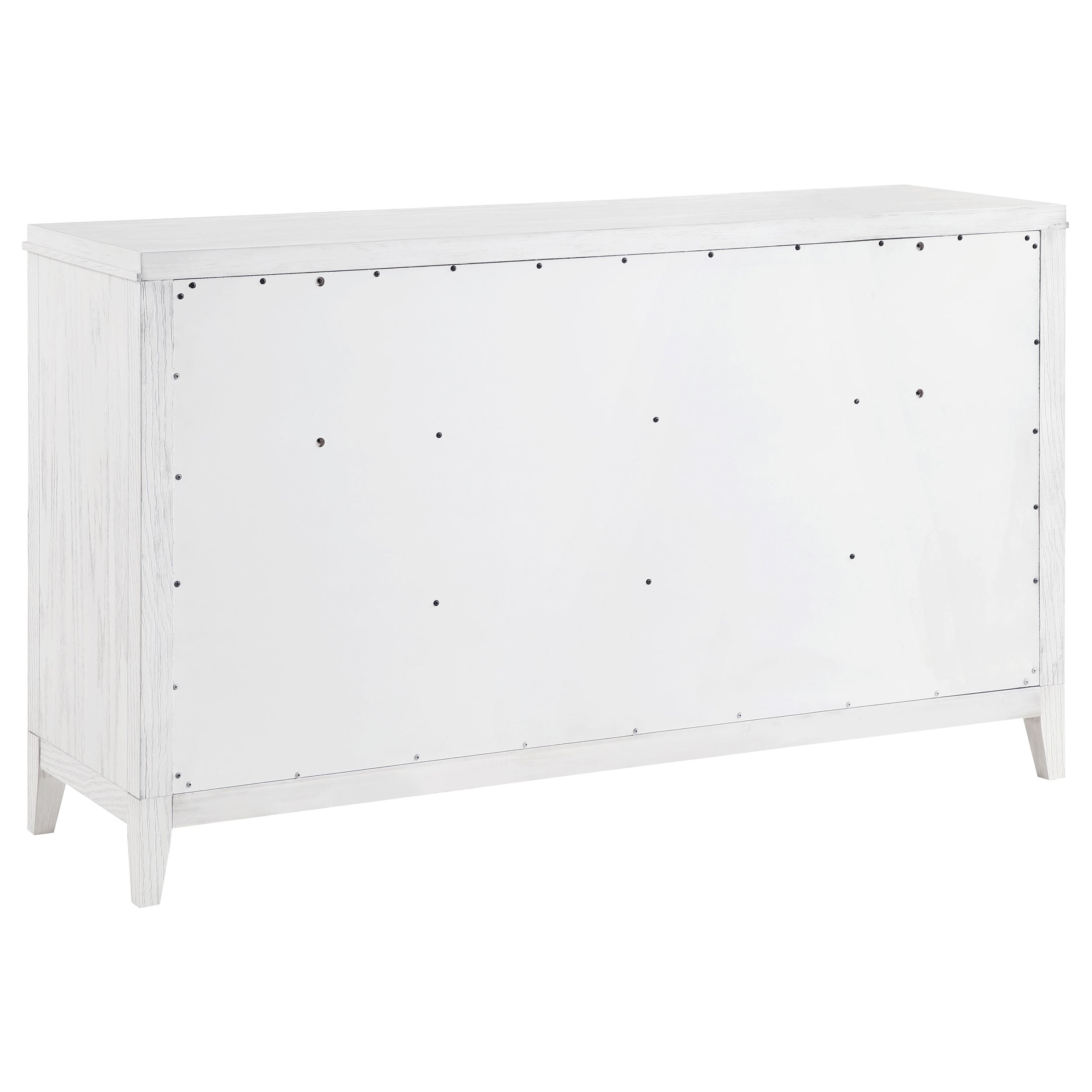 Marielle 6-drawer Bedroom Dresser Distressed White