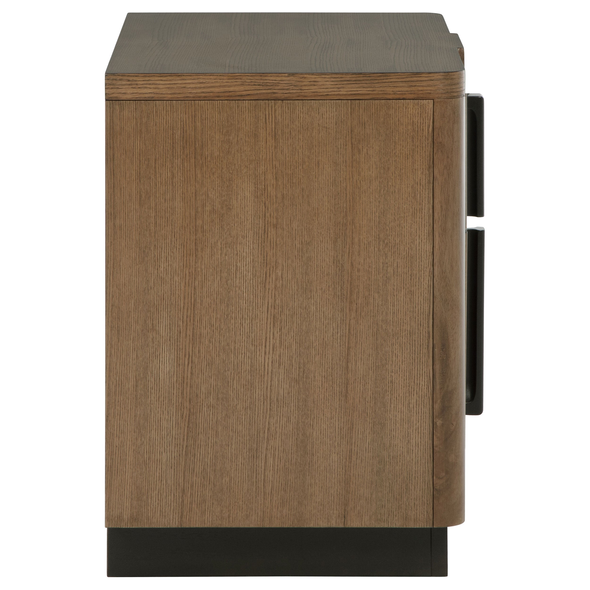 Terrace 2-drawer Nightstand Bedside Table Ash Brown