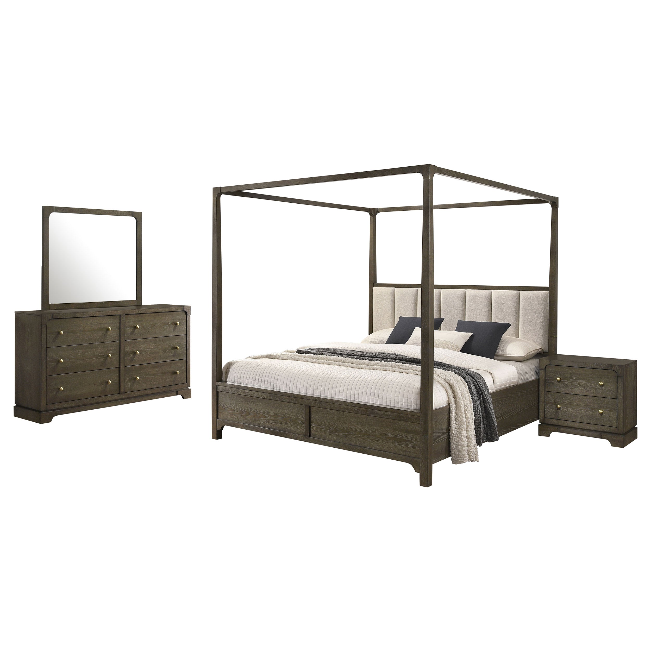 Gran Park   Bedroom Set Dark Cocoa