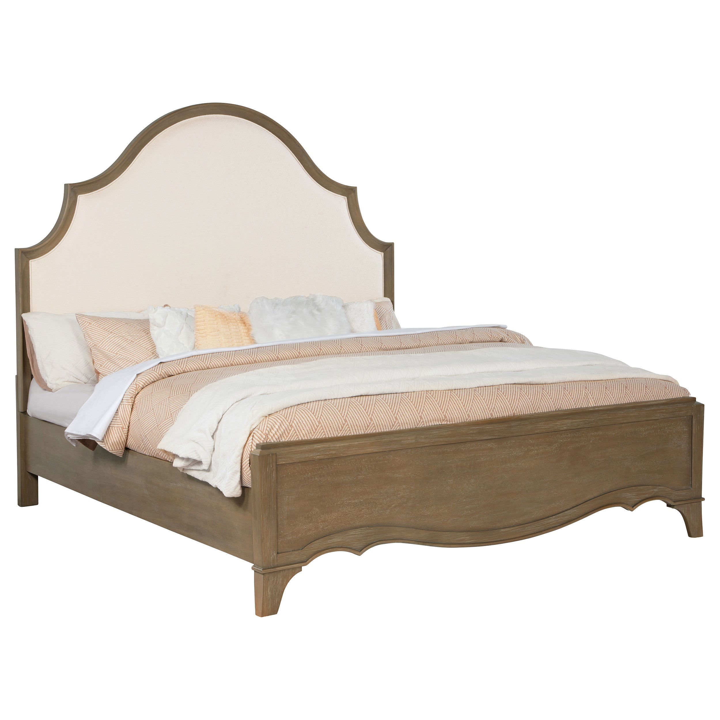 Revello 67-inch California King Panel Bed Washed Mango