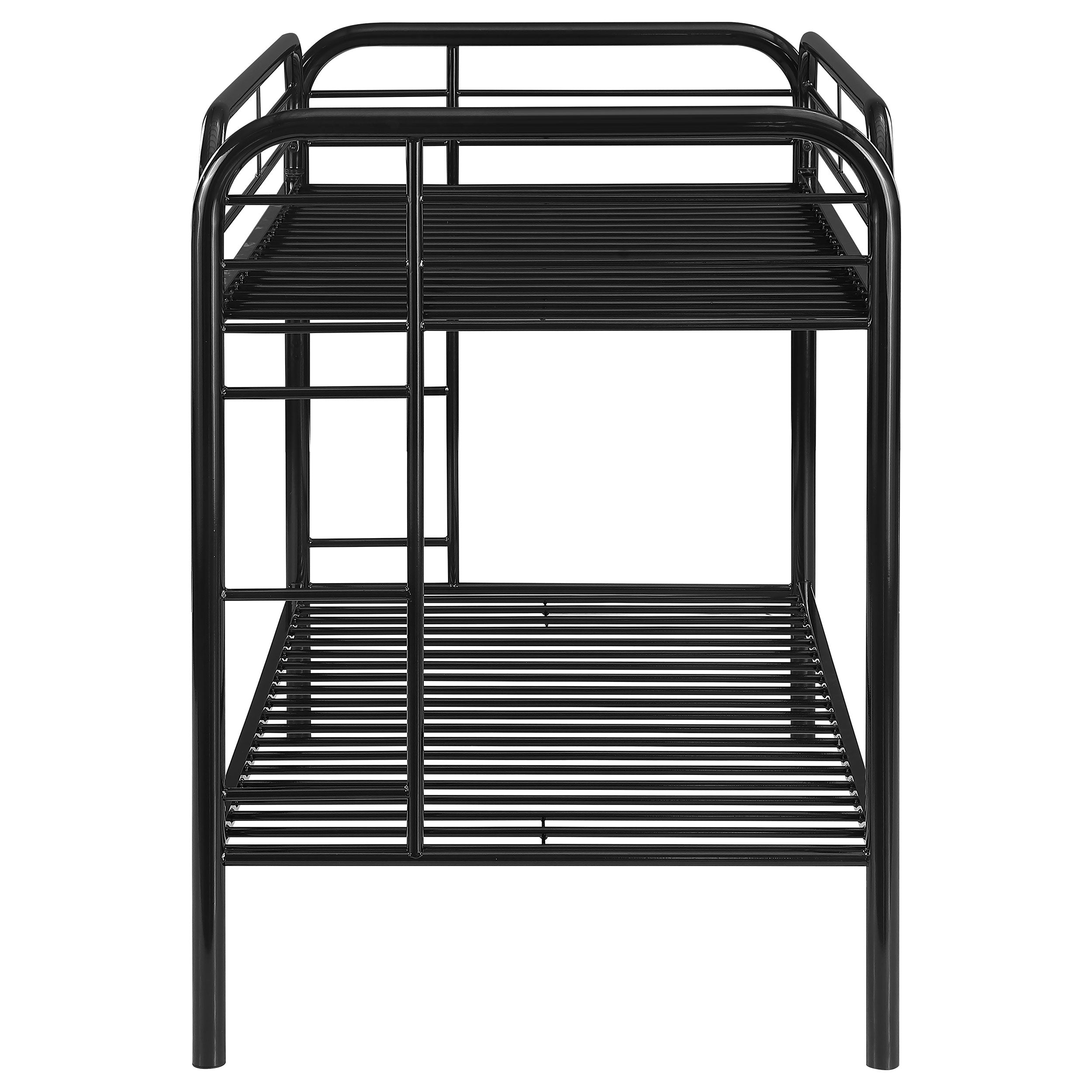 Morgan Twin Over Twin Bunk Bed Black