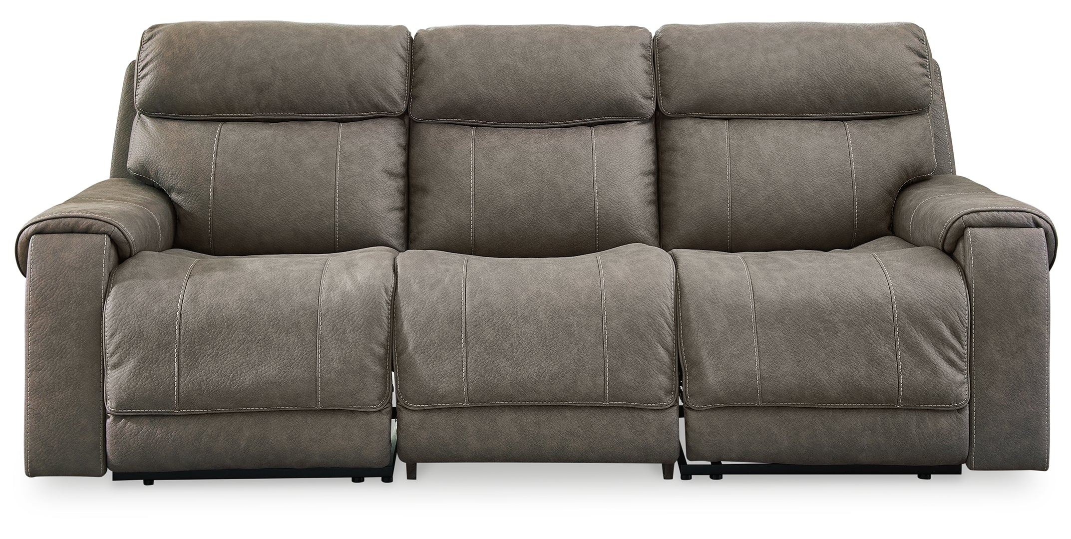 Starbot 3-Piece Power Reclining Sectional Loveseat with Console