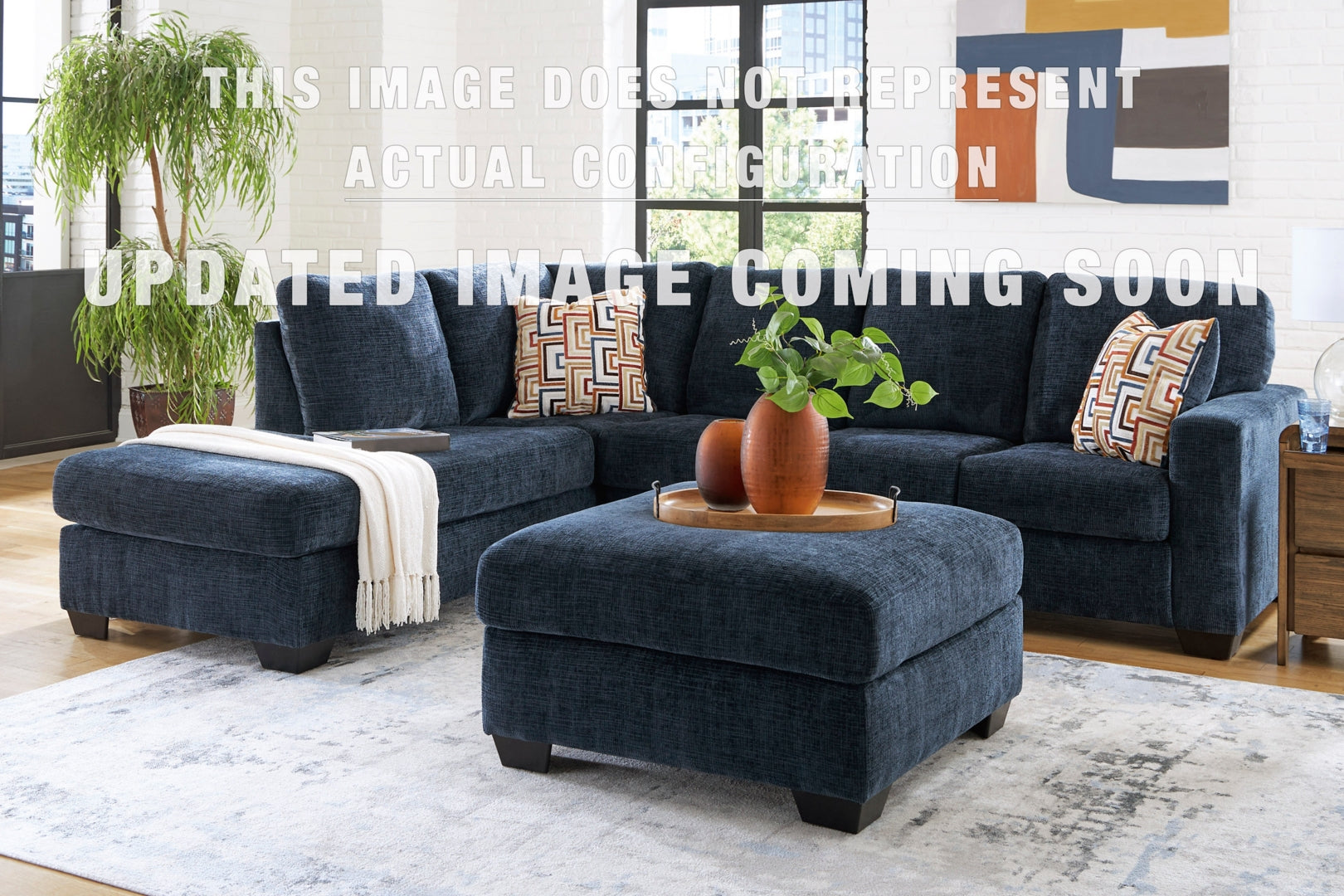 Aviemore 2-Piece Sectional with Ottoman