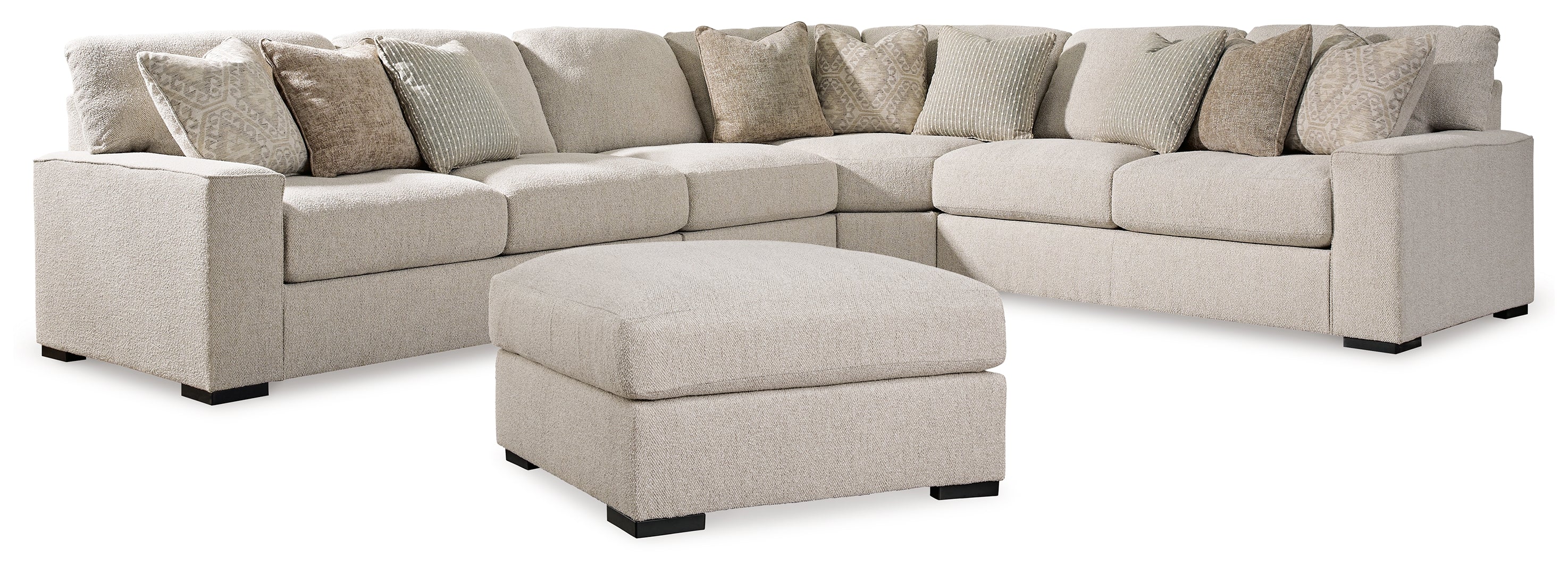 Ballyton 5-Piece Sectional with Ottoman