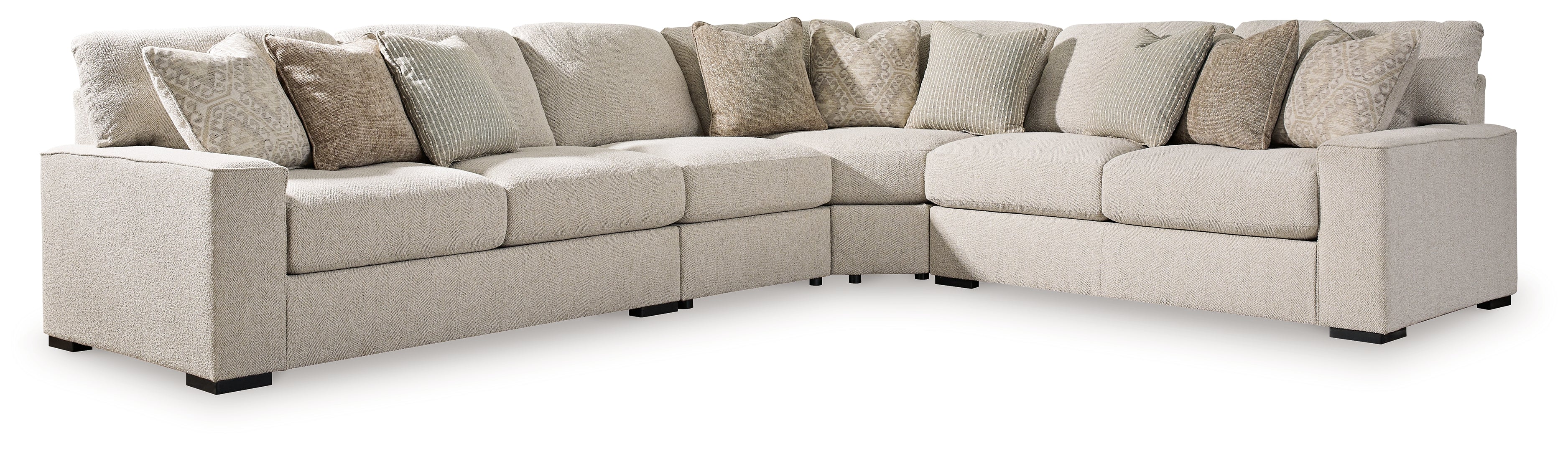 Ballyton 5-Piece Sectional with Ottoman