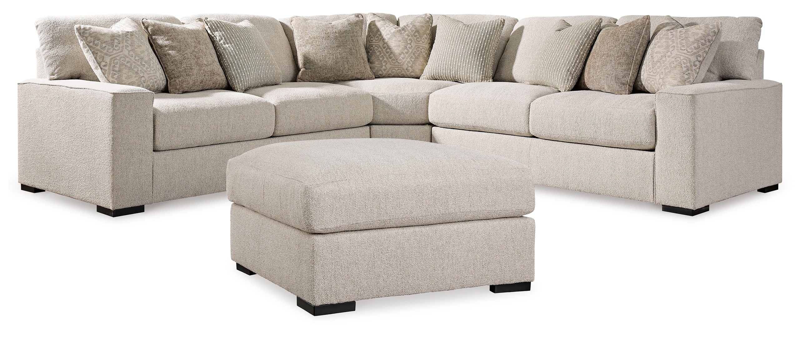 Ballyton 5-Piece Sectional with Ottoman