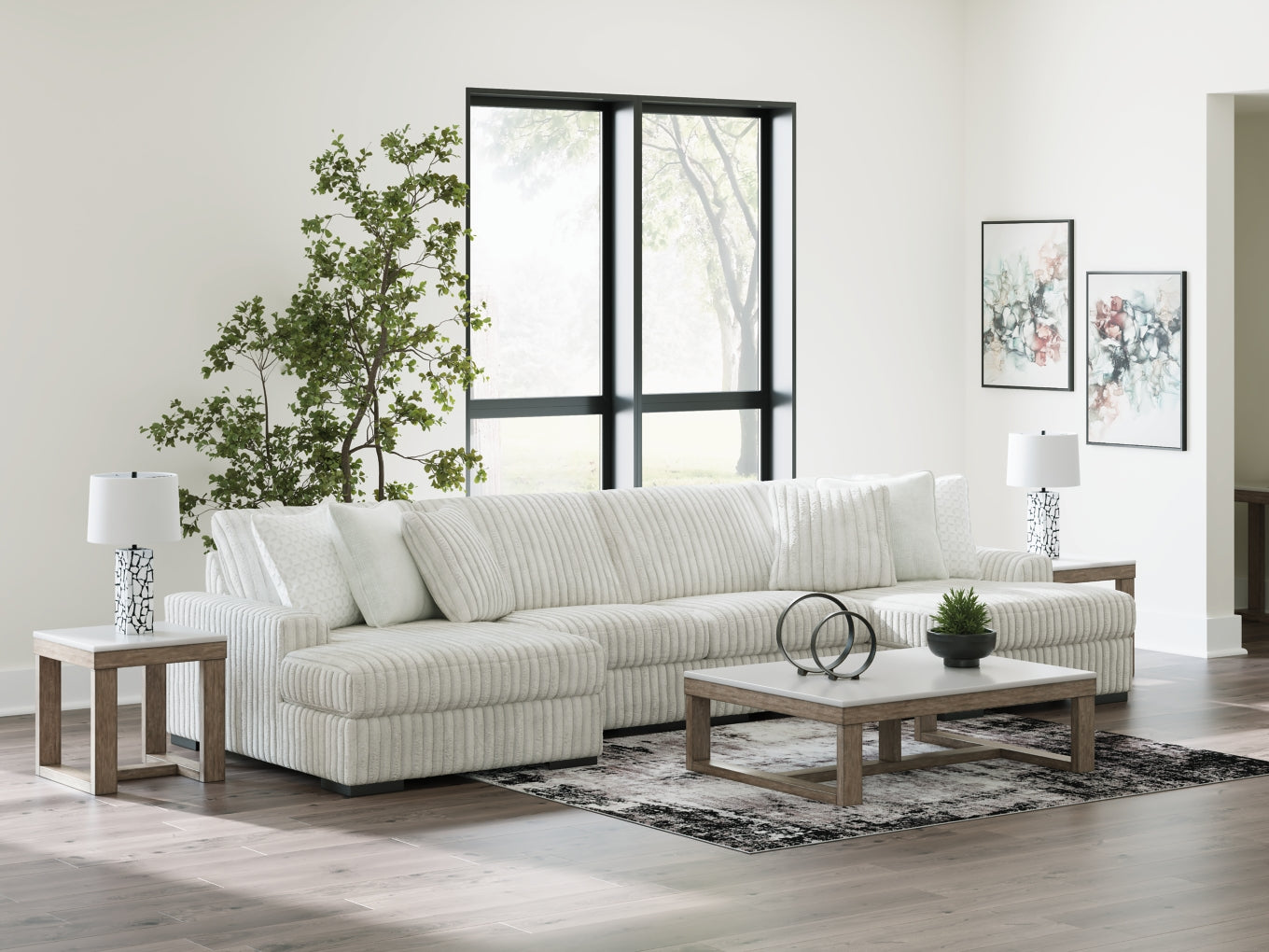 Stupendous Sectional with Chaise