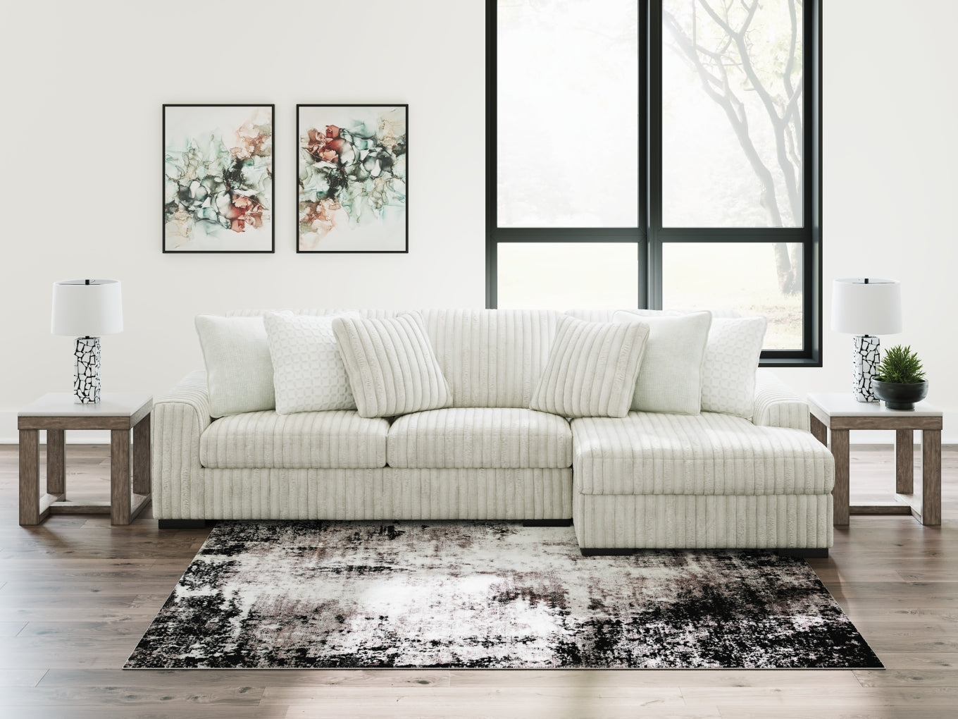 Stupendous Sectional with Chaise