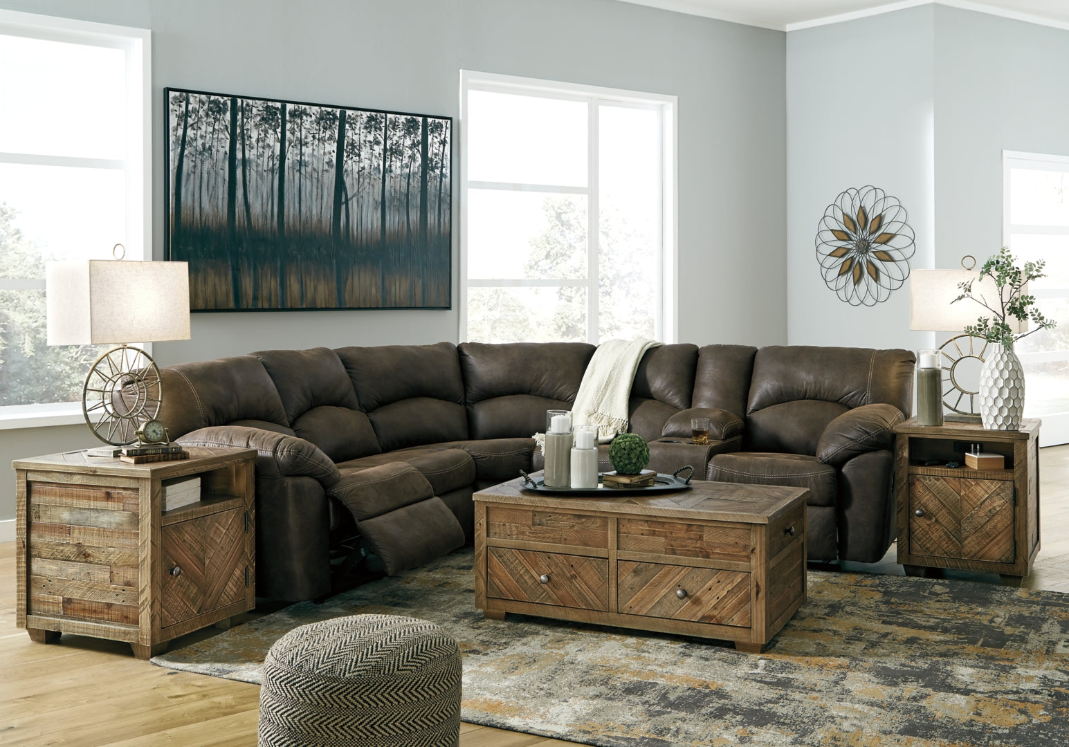 Tambo 2-Piece Sectional with Recliner