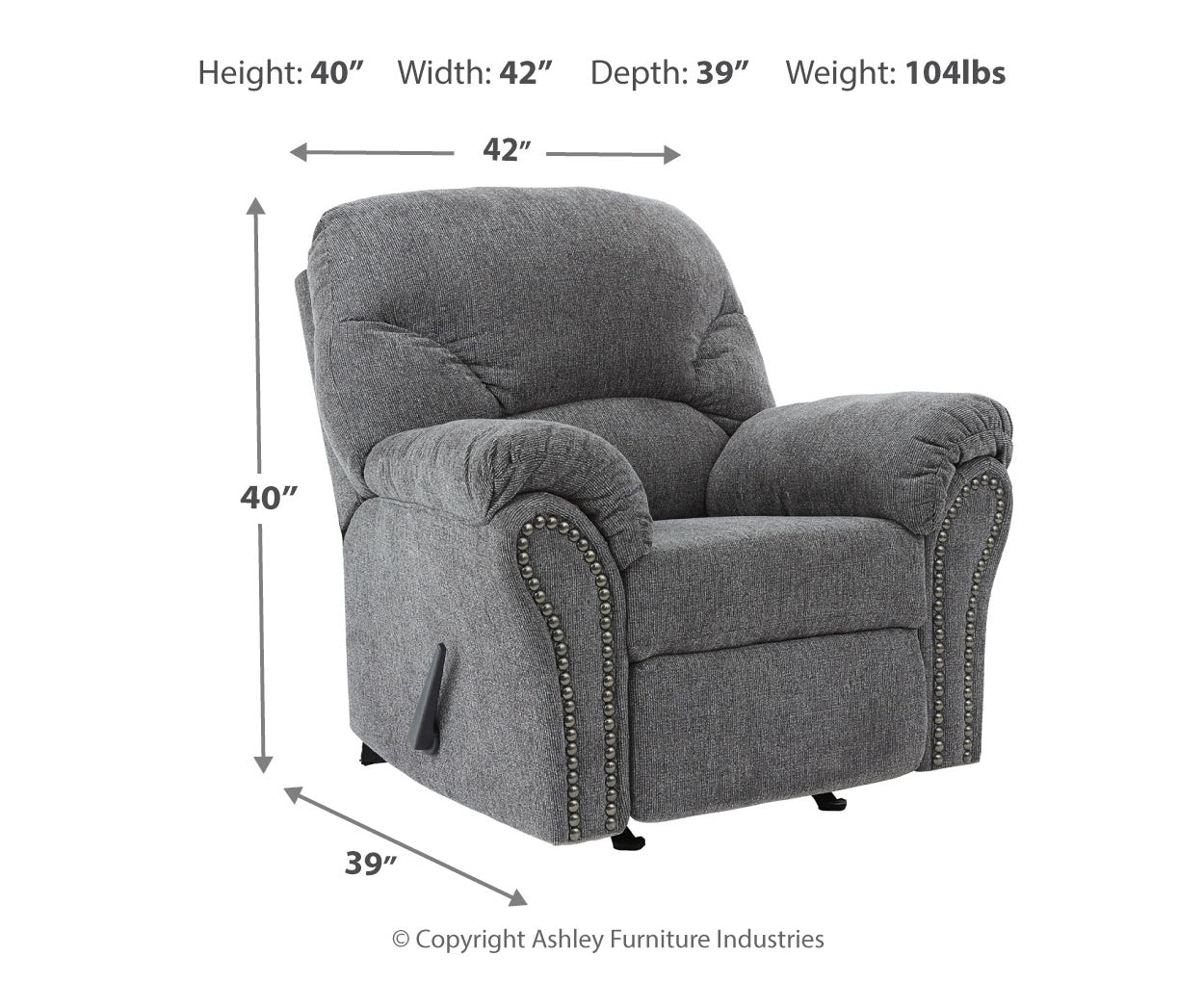 Allmaxx Rocker Recliner