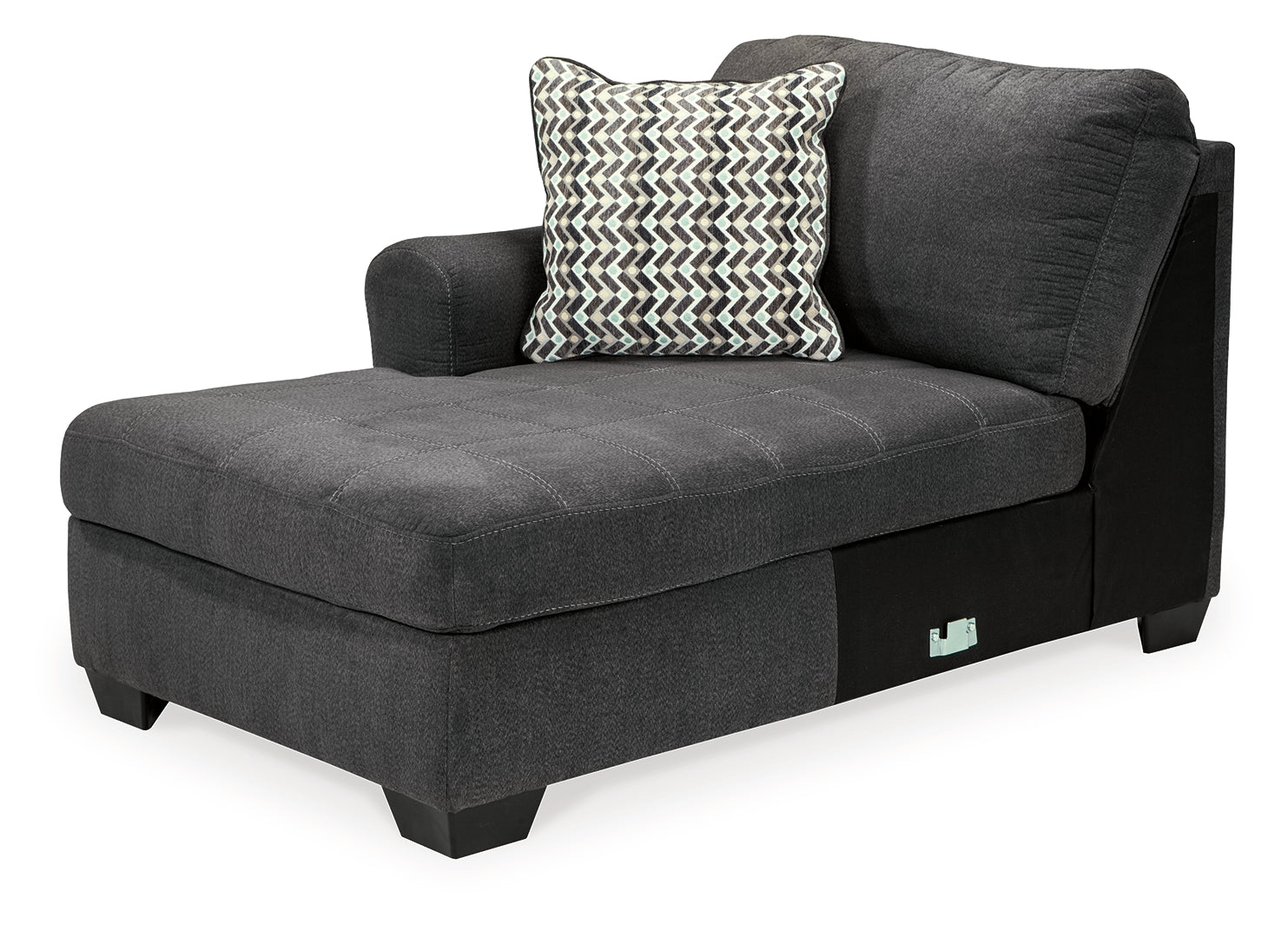 Ambee 3-Piece Sectional with Ottoman