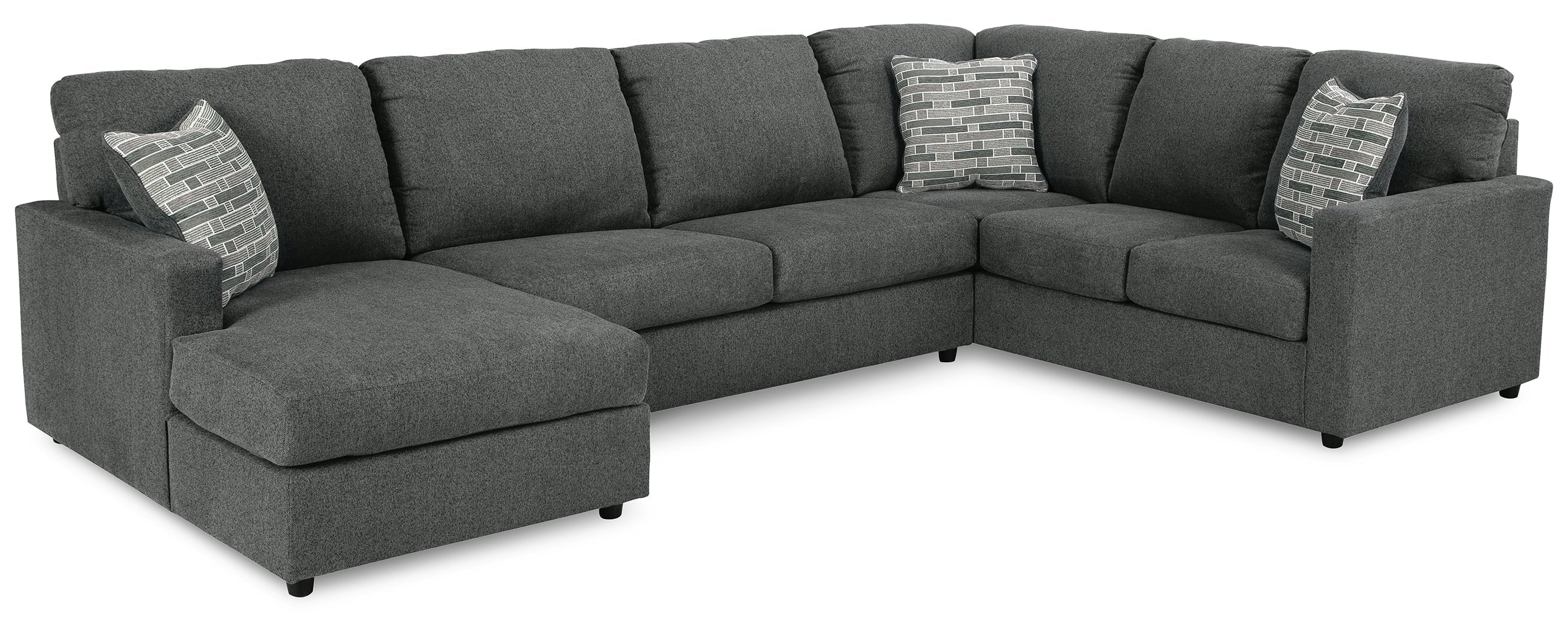 Edenfield 3-Piece Sectional with Ottoman