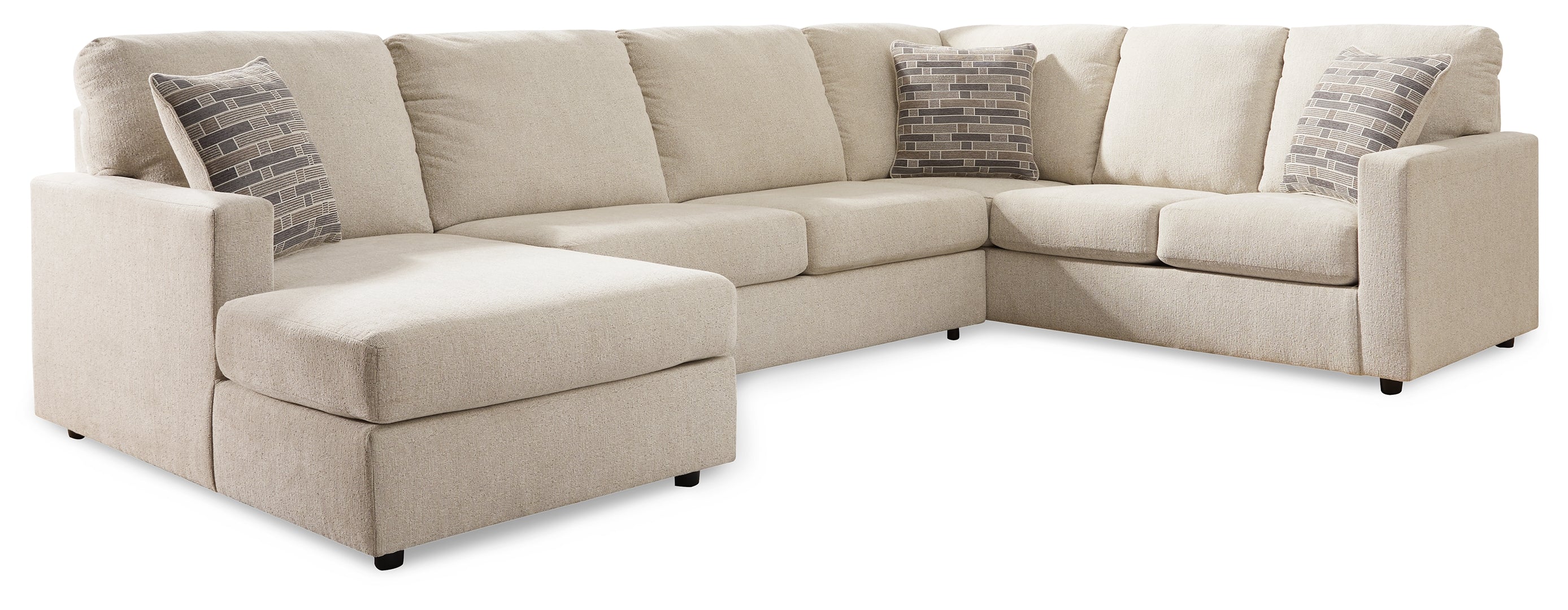 Edenfield 3-Piece Sectional with Chaise