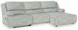 McClelland Reclining Sectional with Chaise image