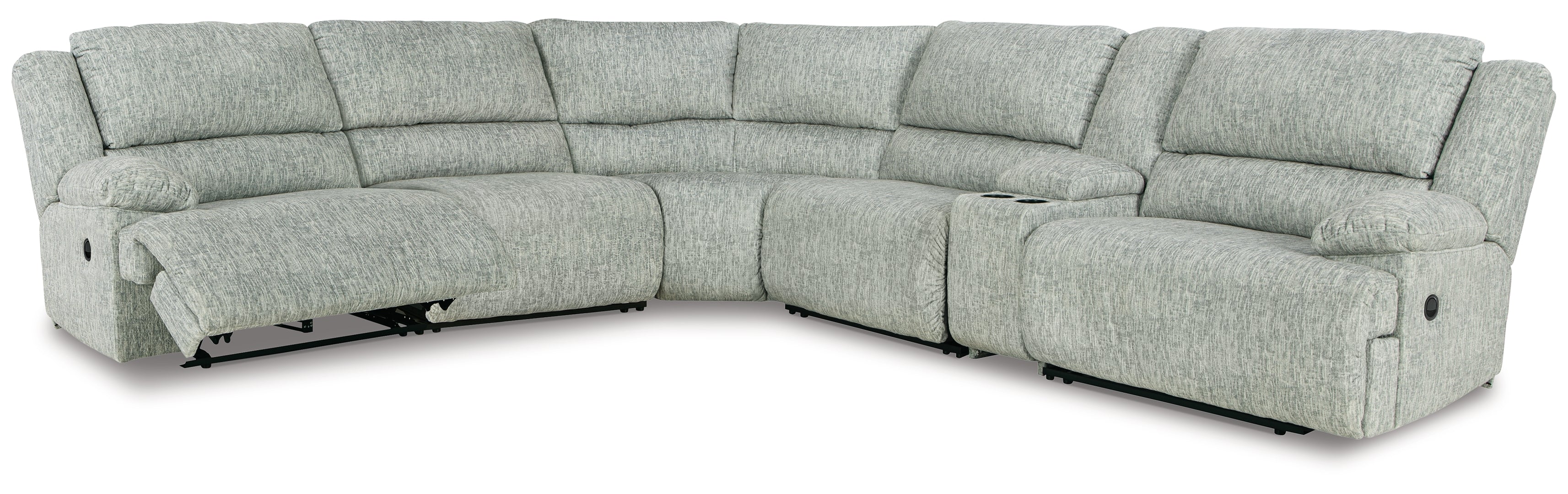 McClelland 5-Piece Reclining Sectional with Chaise