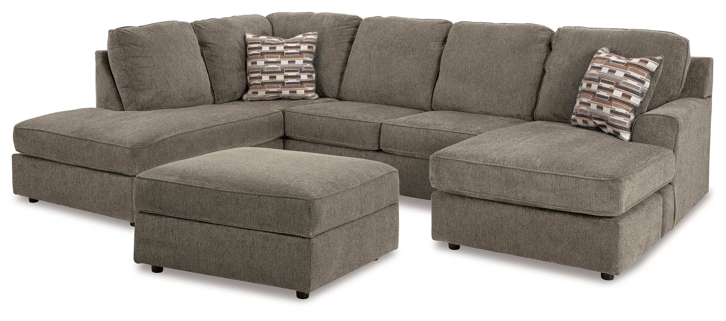 O'Phannon 2-Piece Sectional with Ottoman