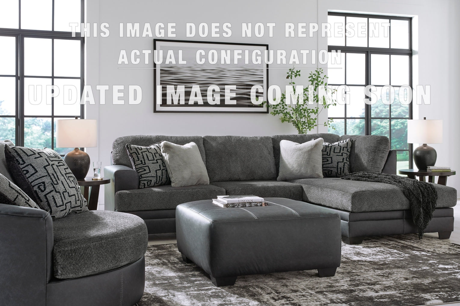 Brixley Pier Chair and Ottoman Living Room Set