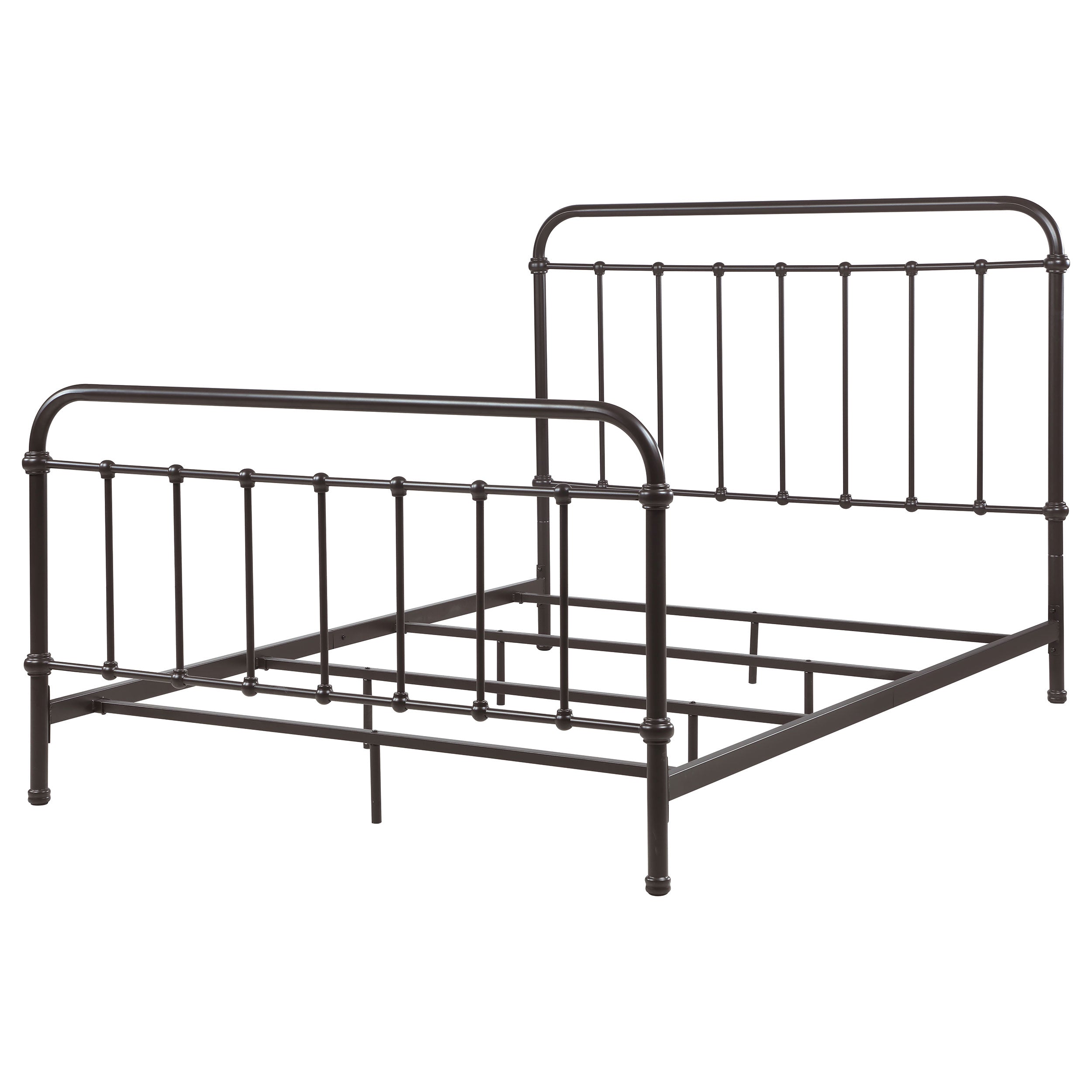 Livingston  Panel Metal Bed Dark Bronze