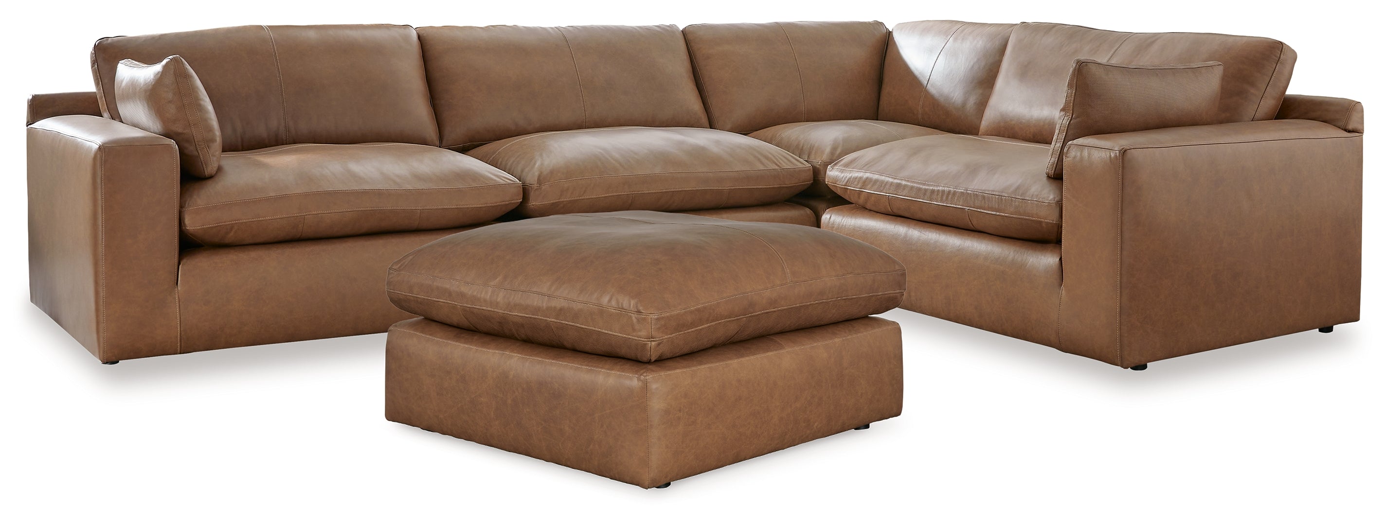 Emilia 4-Piece Sectional with Ottoman