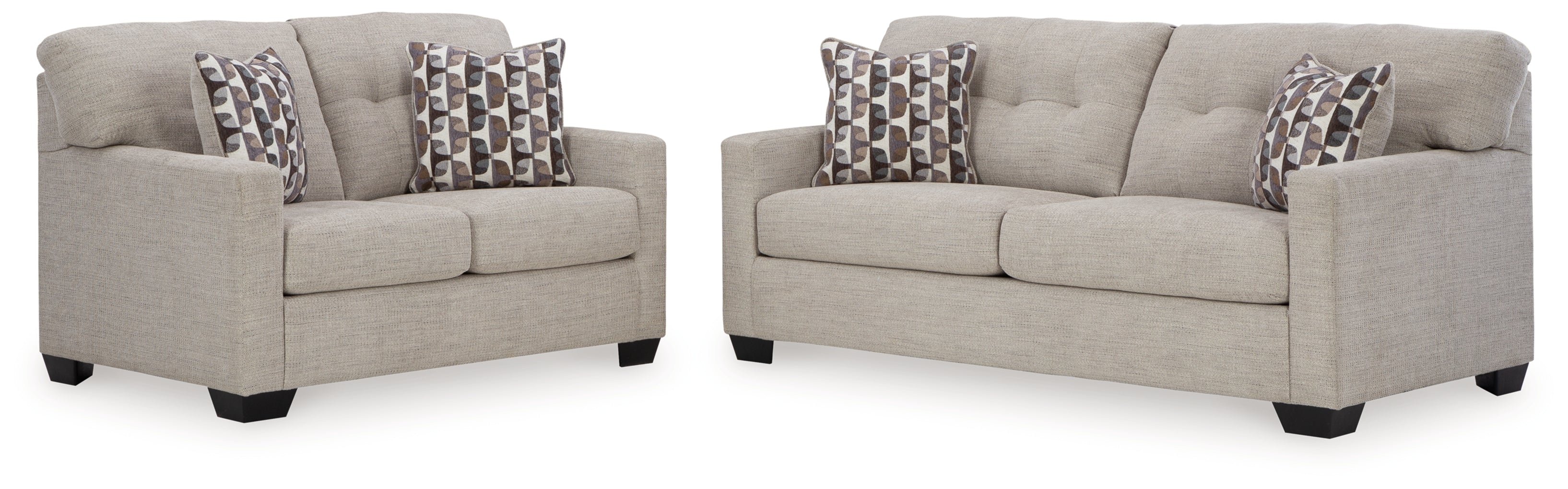 Mahoney Sofa and Loveseat Living Room Set