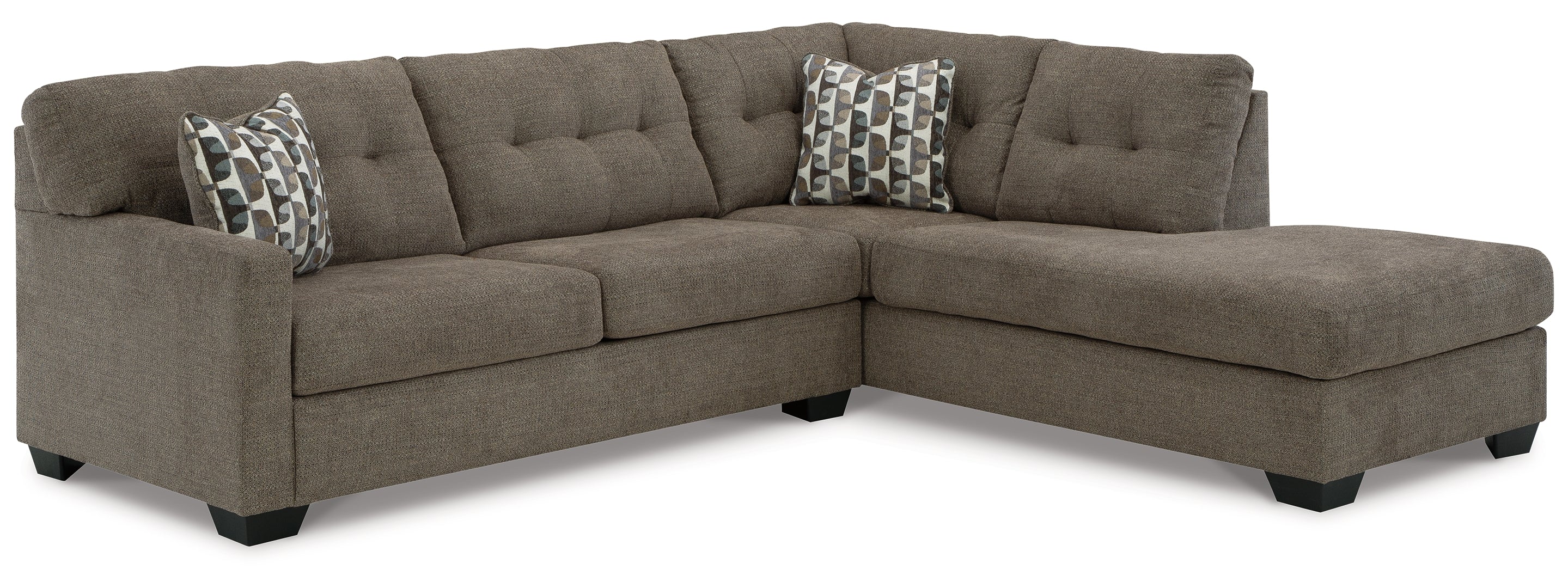 Mahoney 2-Piece Sectional with Ottoman