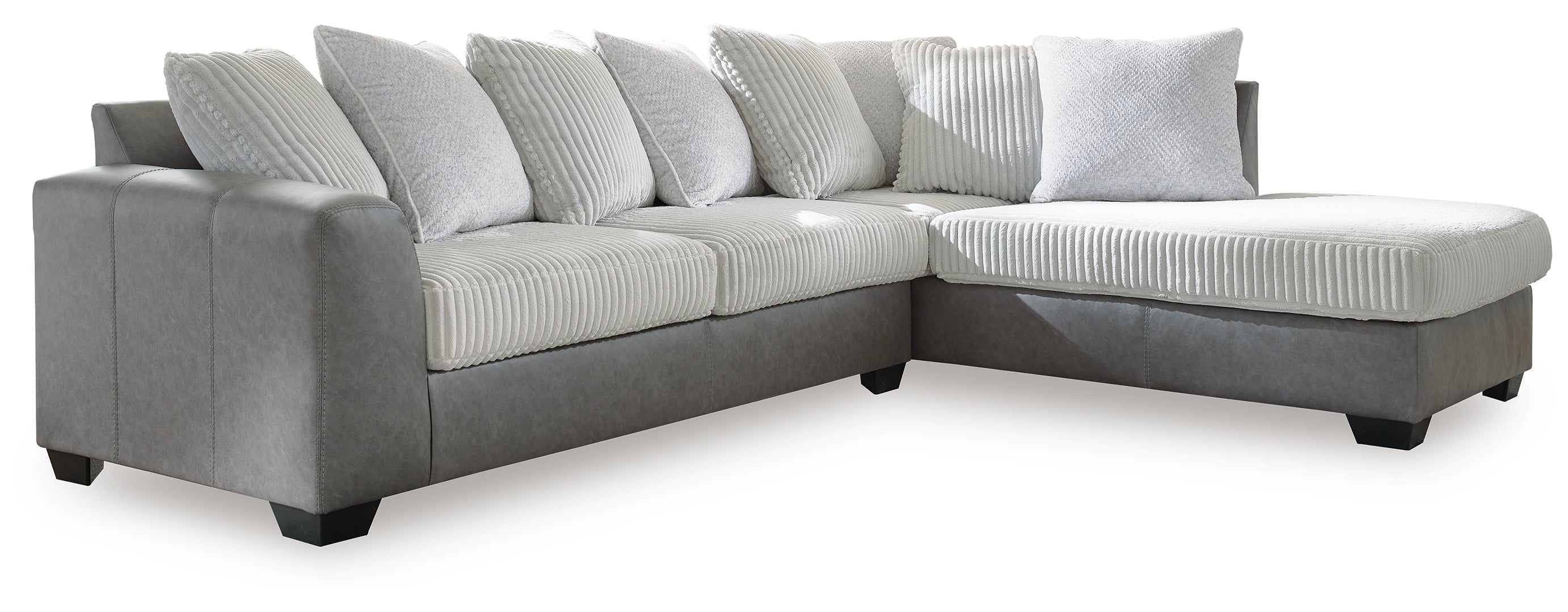 Clairette Court 2-Piece Sectional with Chaise