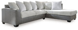 Clairette Court Sectional with Chaise image