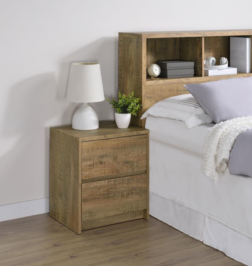 Westpark 2-drawer Nightstand LED s and USB
