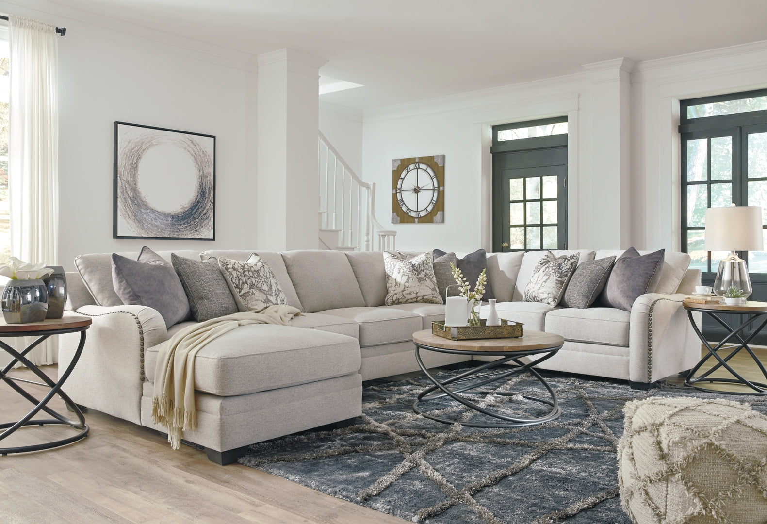 Dellara 5-Piece Sectional with Chaise