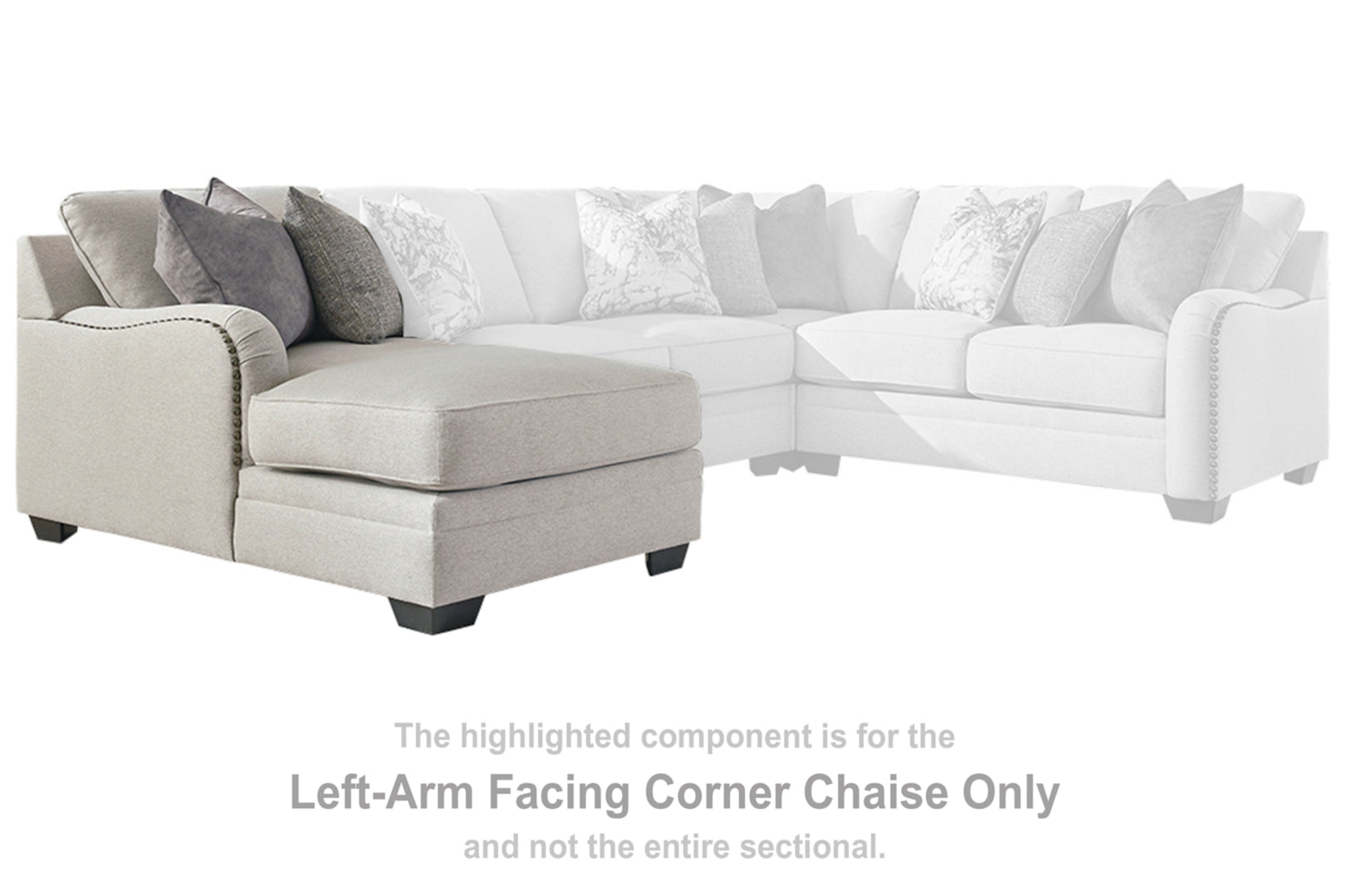 Dellara 2-Piece Sectional with Ottoman