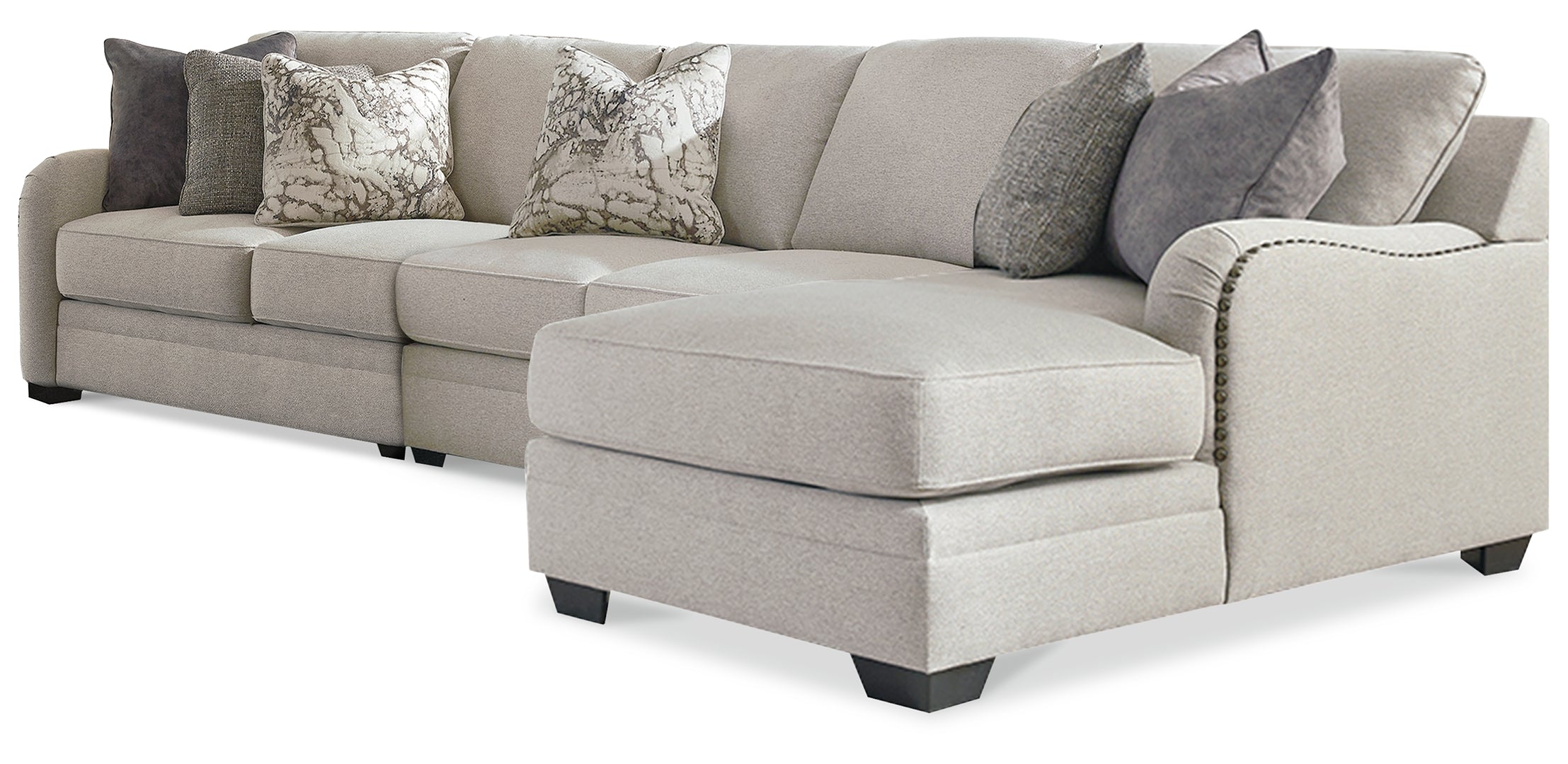 Dellara 2-Piece Sectional with Ottoman