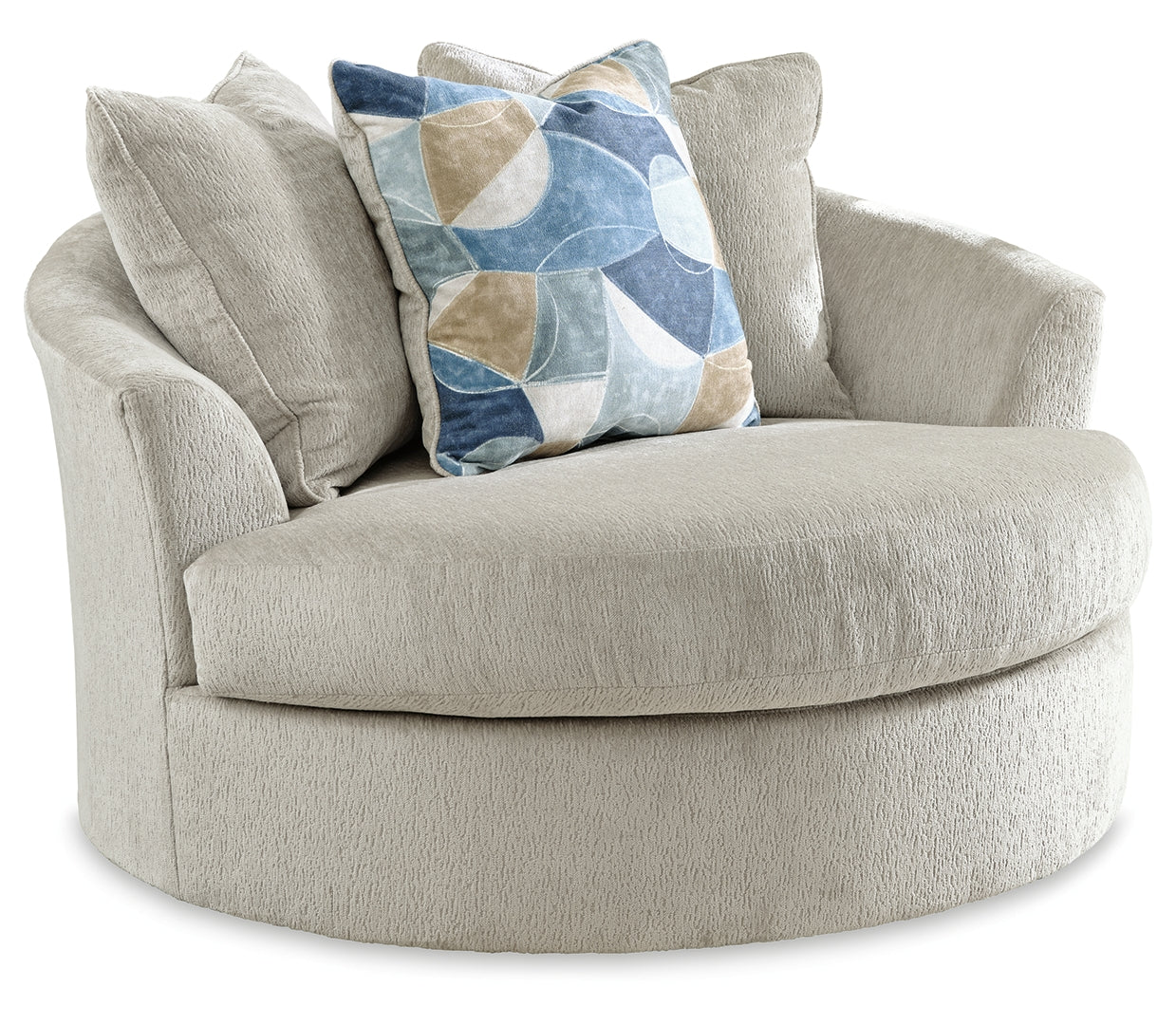 Maxon Place Oversized Swivel Accent Chair