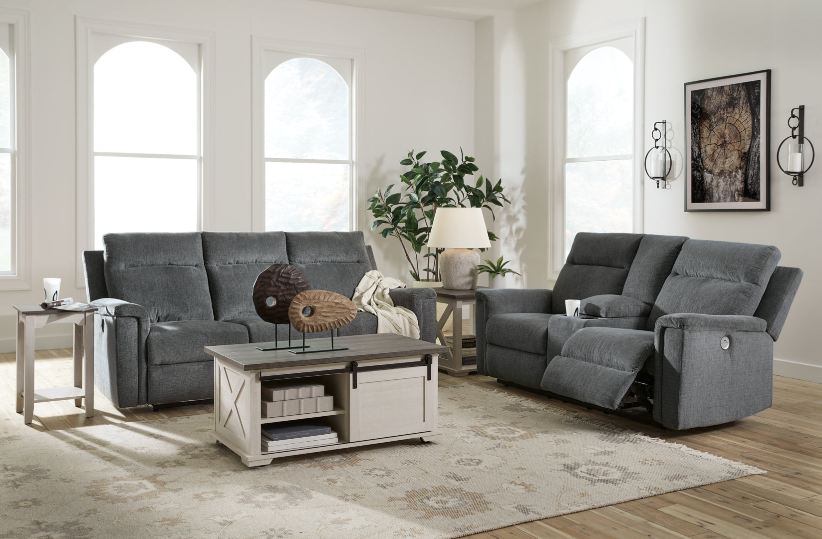 Barnsana Sofa, Loveseat and Recliner