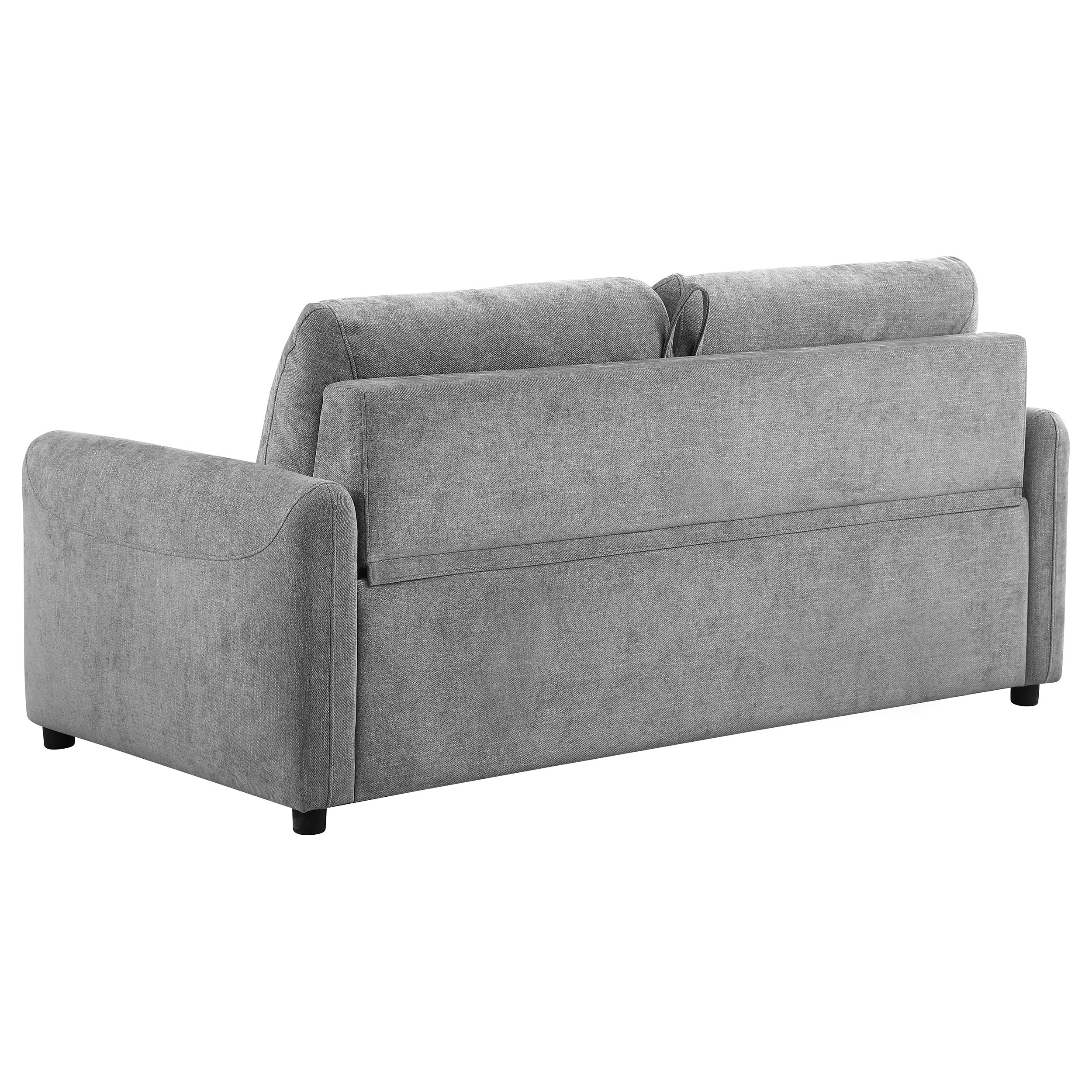 Rylie Upholstered Sofa Sleeper with  Mattress Beige