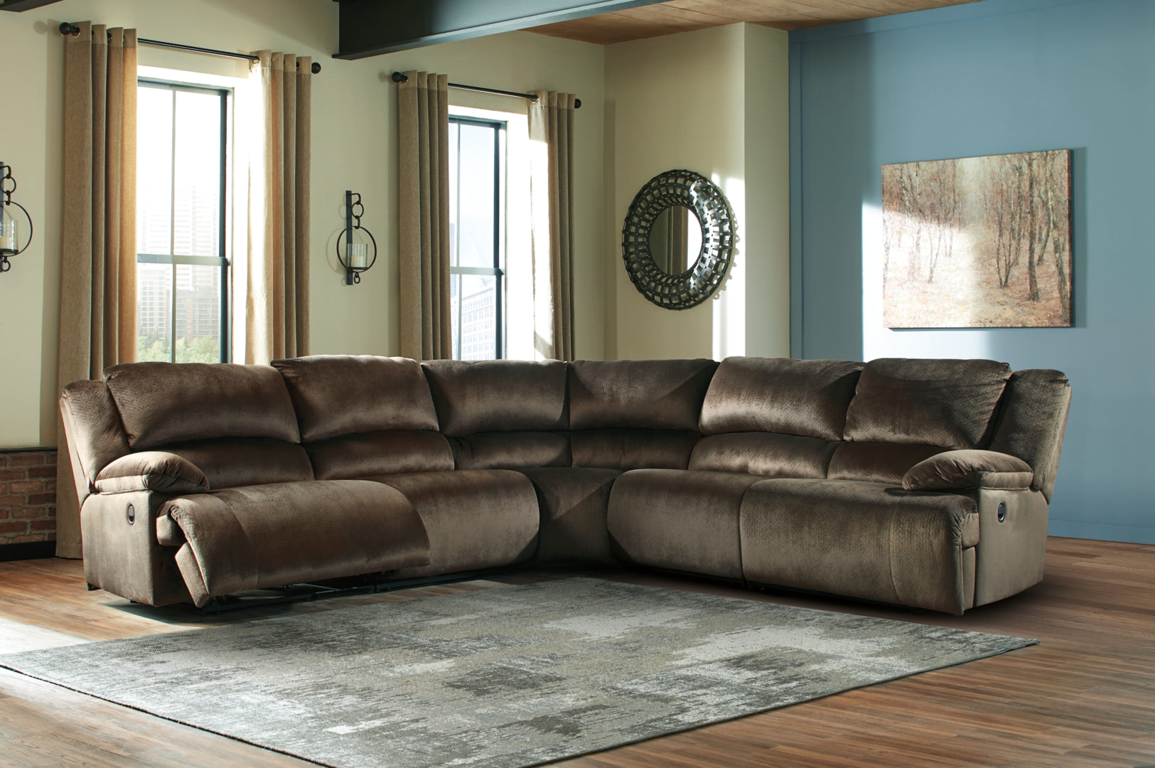 Clonmel 4-Piece Reclining Sectional