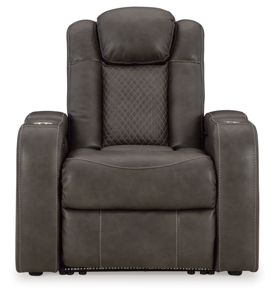 Fyne-Dyme Power Recliner/Adjustable Headrest