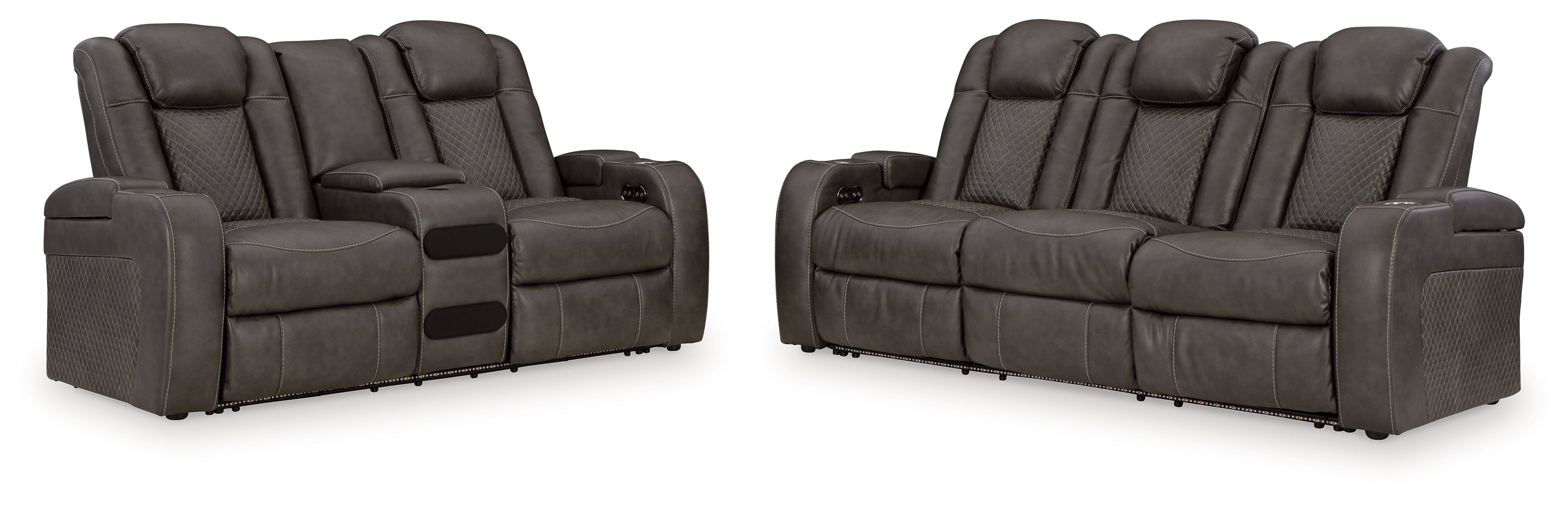 Fyne-Dyme Sofa, Loveseat and Recliner