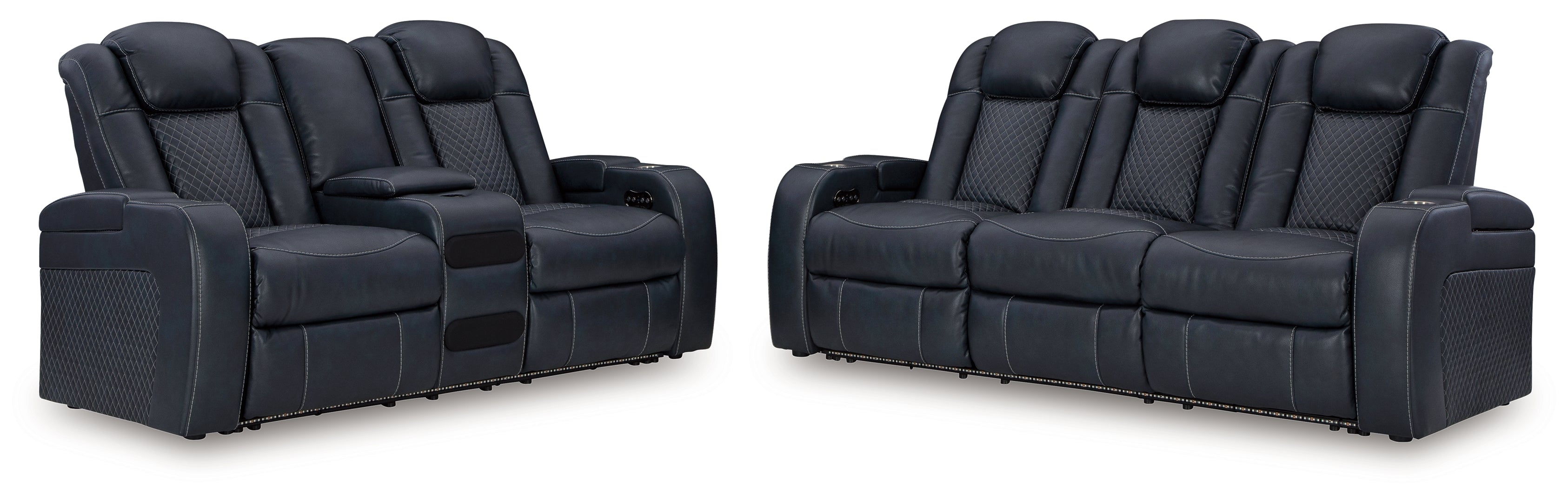 Fyne-Dyme Sofa, Loveseat and Recliner